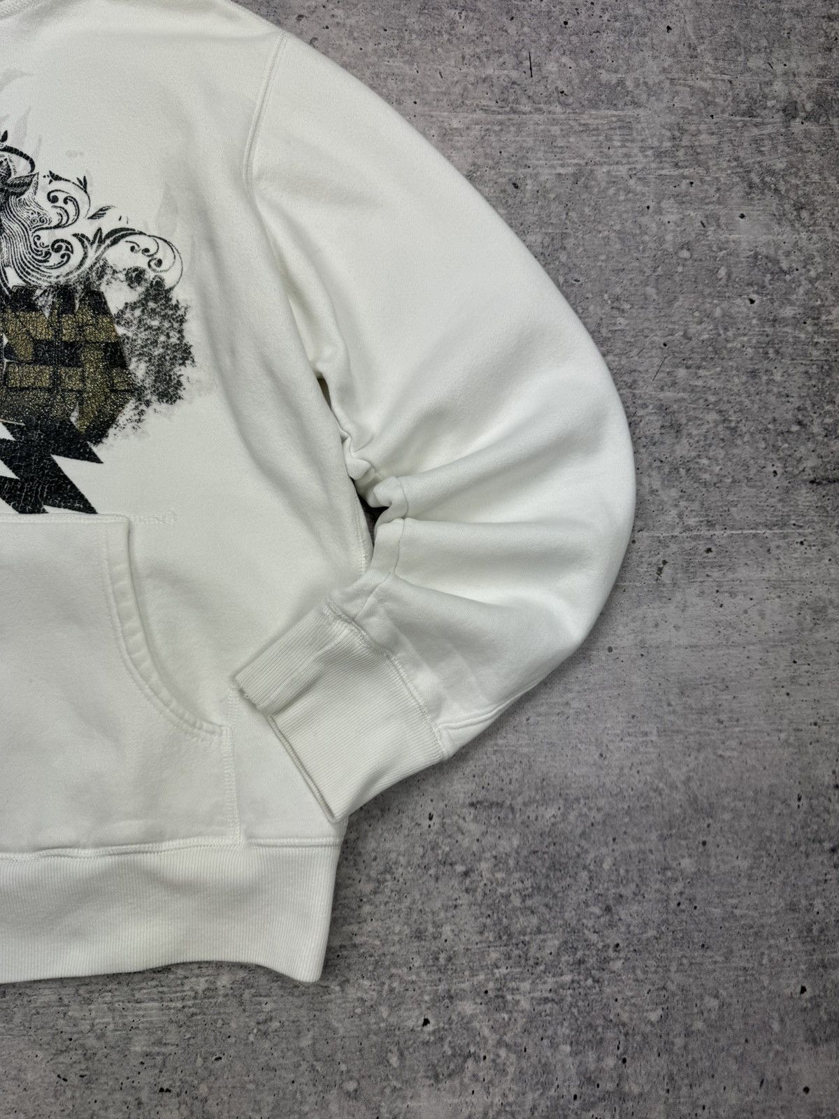 Diesel × Vintage Vintage 90’s Y2K Style Diesel Big Logo Heavy Cotton Hoodie Size US M / EU 48-50 / 2 - 6 Thumbnail