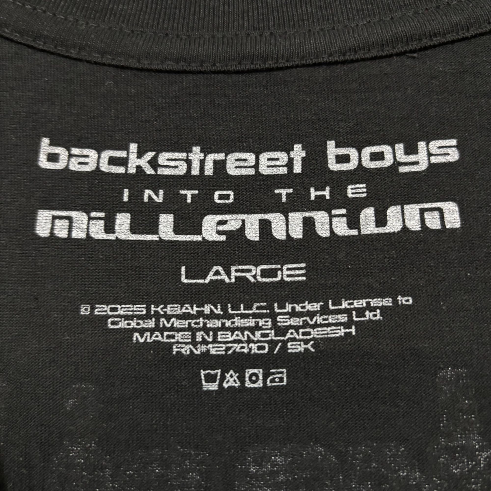 Band Tees Backstreet Boys Into the Millennium Sphere Residency Tee L Size US L / EU 52-54 / 3 - 4 Thumbnail