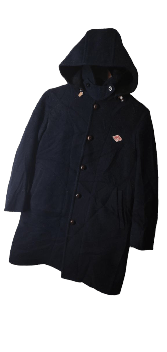 Danton DANTON VETEMENTS DE TRAVAIL WOOL DUFFLE PARKA JACKET Size US S / EU 44-46 / 1 - 7 Thumbnail
