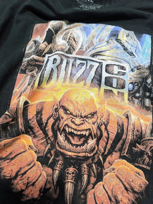 Somar × Vintage blizzcon 2013 trashed wmns top tshirt owenmhyatt Size L / US 10 / IT 46 - 4 Thumbnail