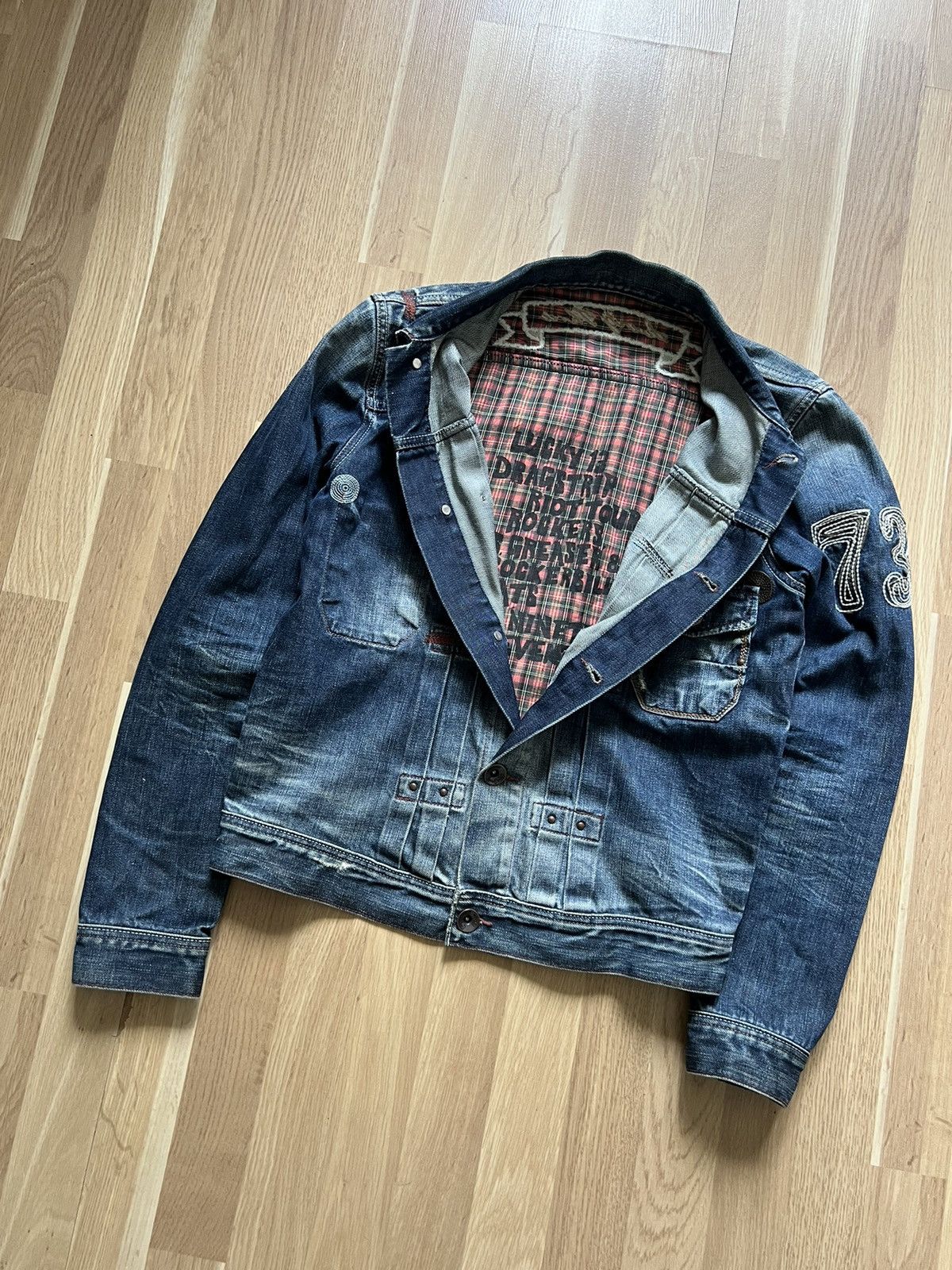 Pepe Jeans Vintage avant garde if six was nine style denim jacket 90s Size US M / EU 48-50 / 2 - 5 Thumbnail