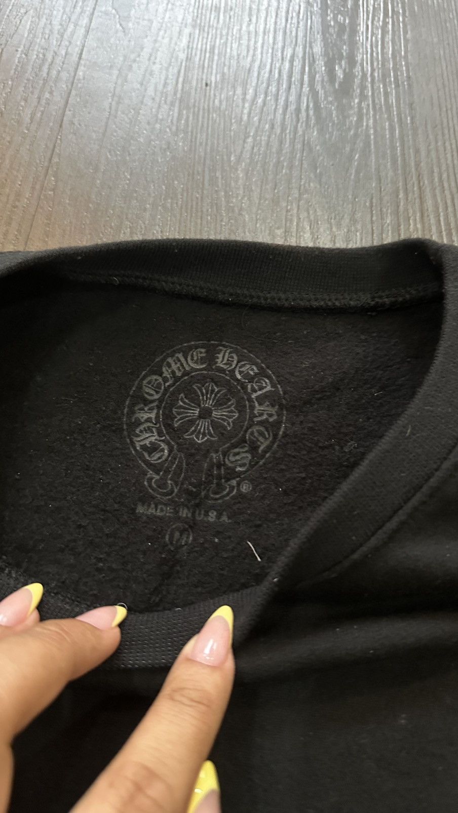 Chrome Hearts Chrome Hearts Dagger Eye Chart Crewneck Size US M / EU 48-50 / 2 - 9 Thumbnail