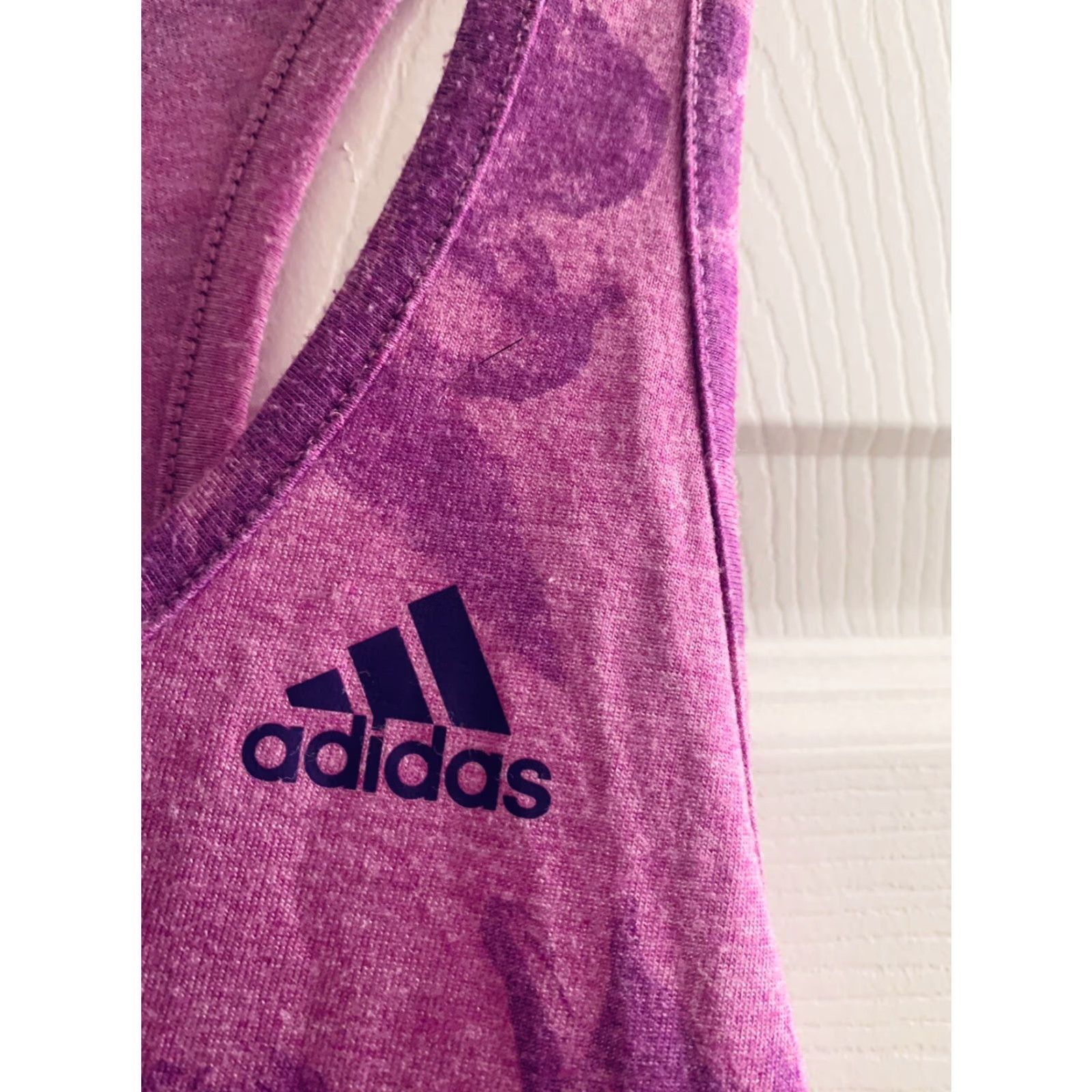 Adidas adidas Climalite Racerback Tank Top Womens S Black Pink 8-10 Small Basic Activewear Shirt Sleeveless Racerback Ladies Size S / US 4 / IT 40 - 2 Thumbnail