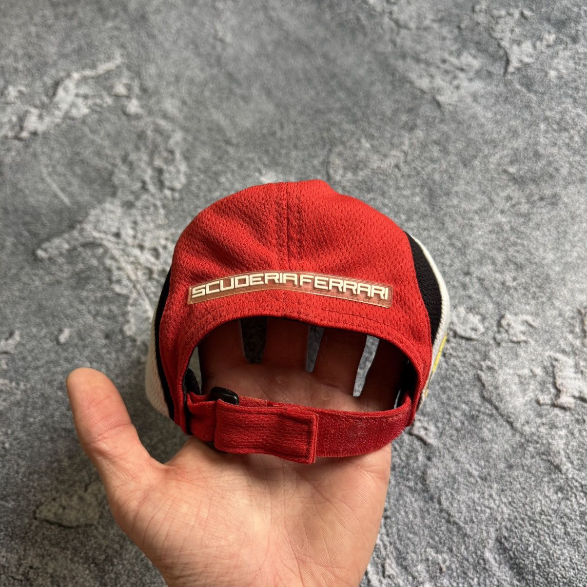 Ferrari Vintage Ferarri Cap Red And White Men's Size One Size Size ONE SIZE - 3 Thumbnail