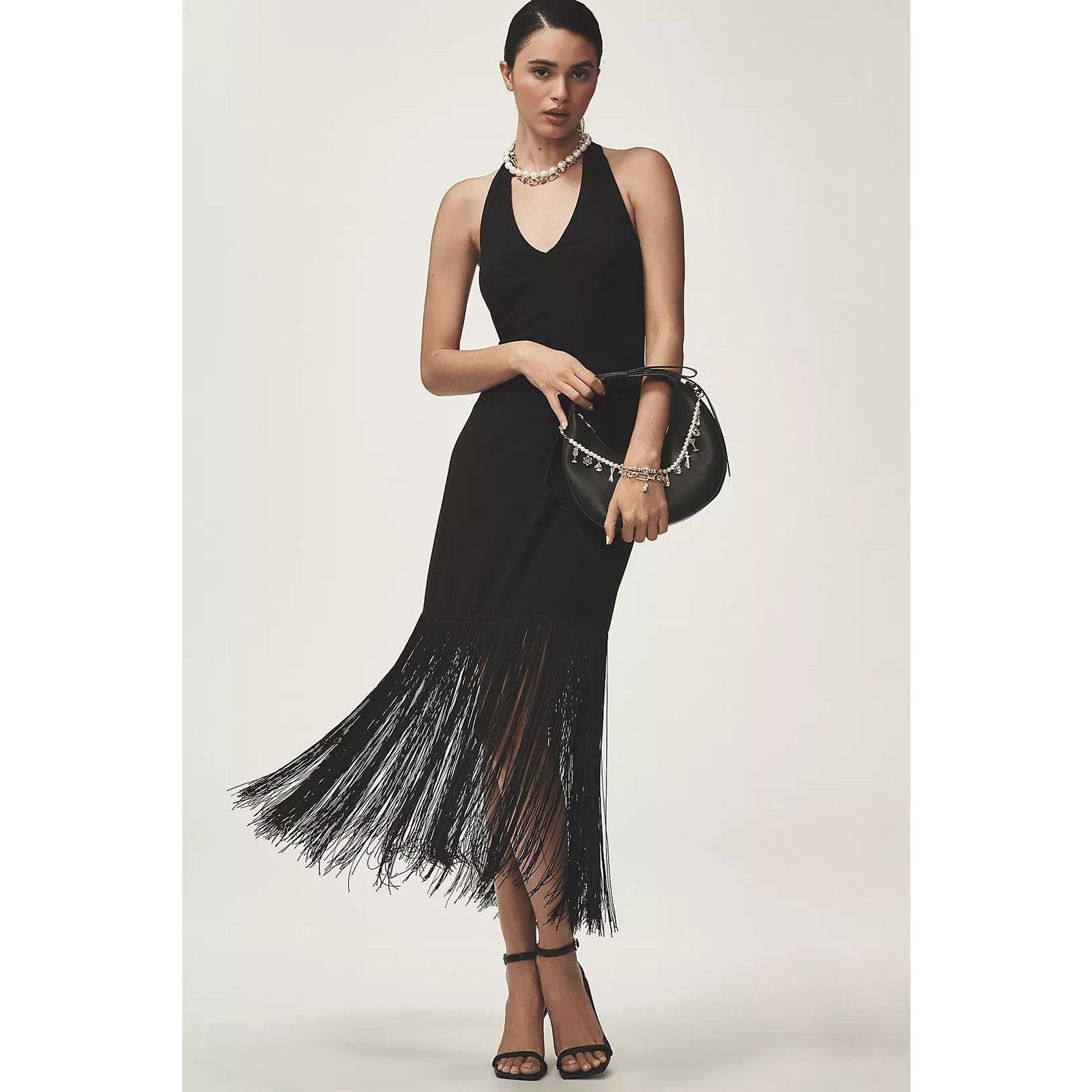 midi dress lilac Moonlight Sonata Ruffle Mesh Midi Dress Lilac