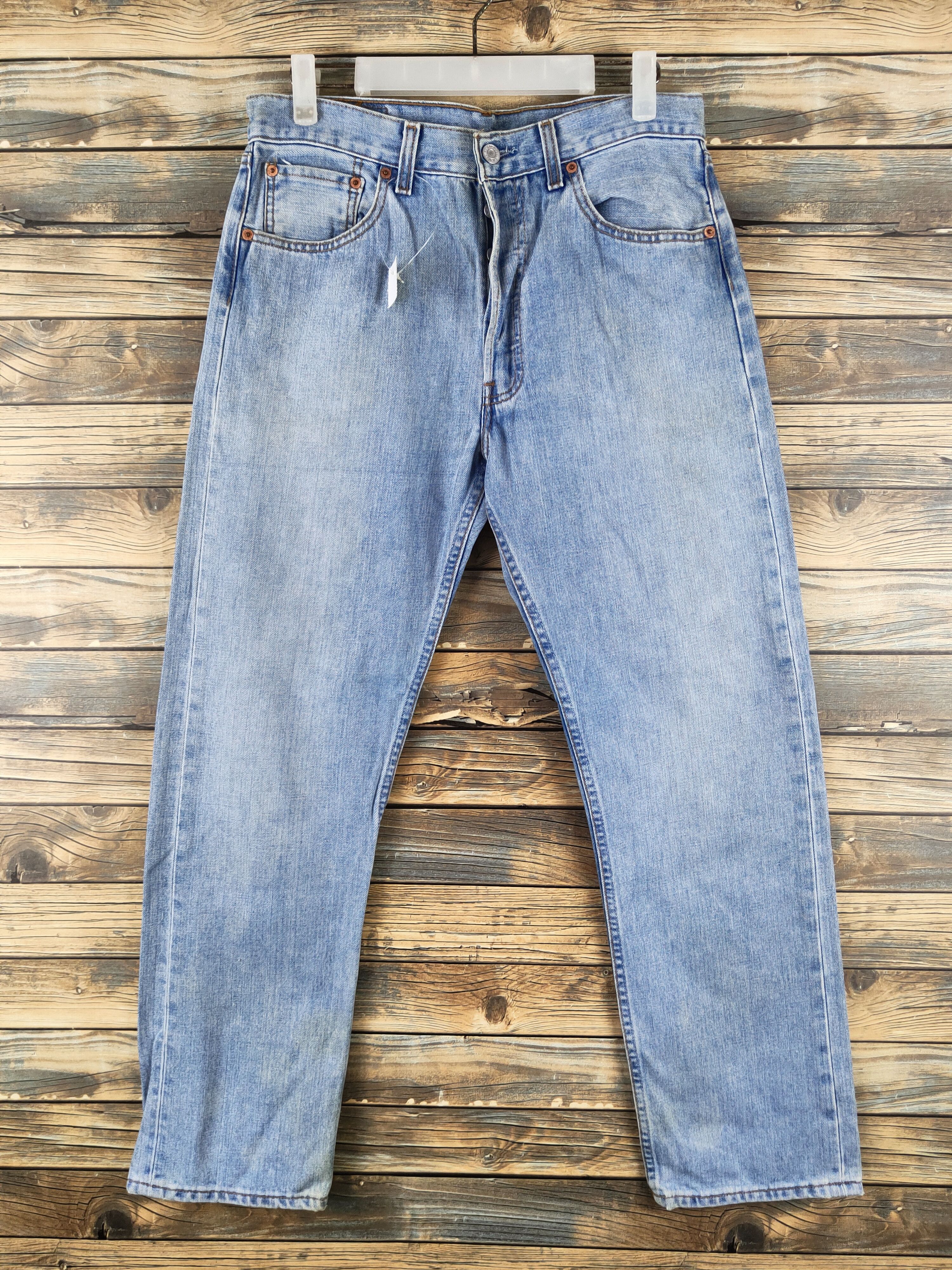 Levi's Levi's Blue Distressed Ripped Jeans #S2822 Size US 31 - 1 Thumbnail