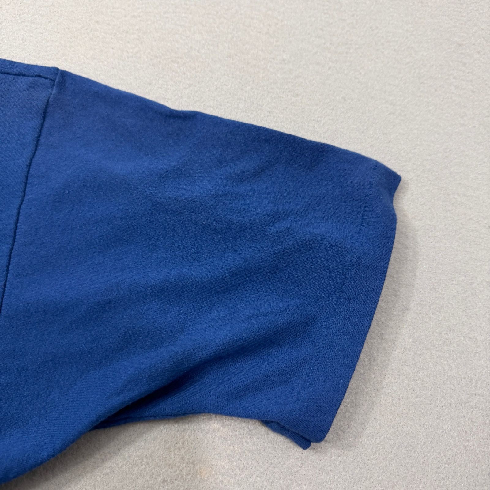 Vintage Vintage I Love For Fishing Shirt Extra Large Blue 90s USA Size US XL / EU 56 / 4 - 4 Thumbnail