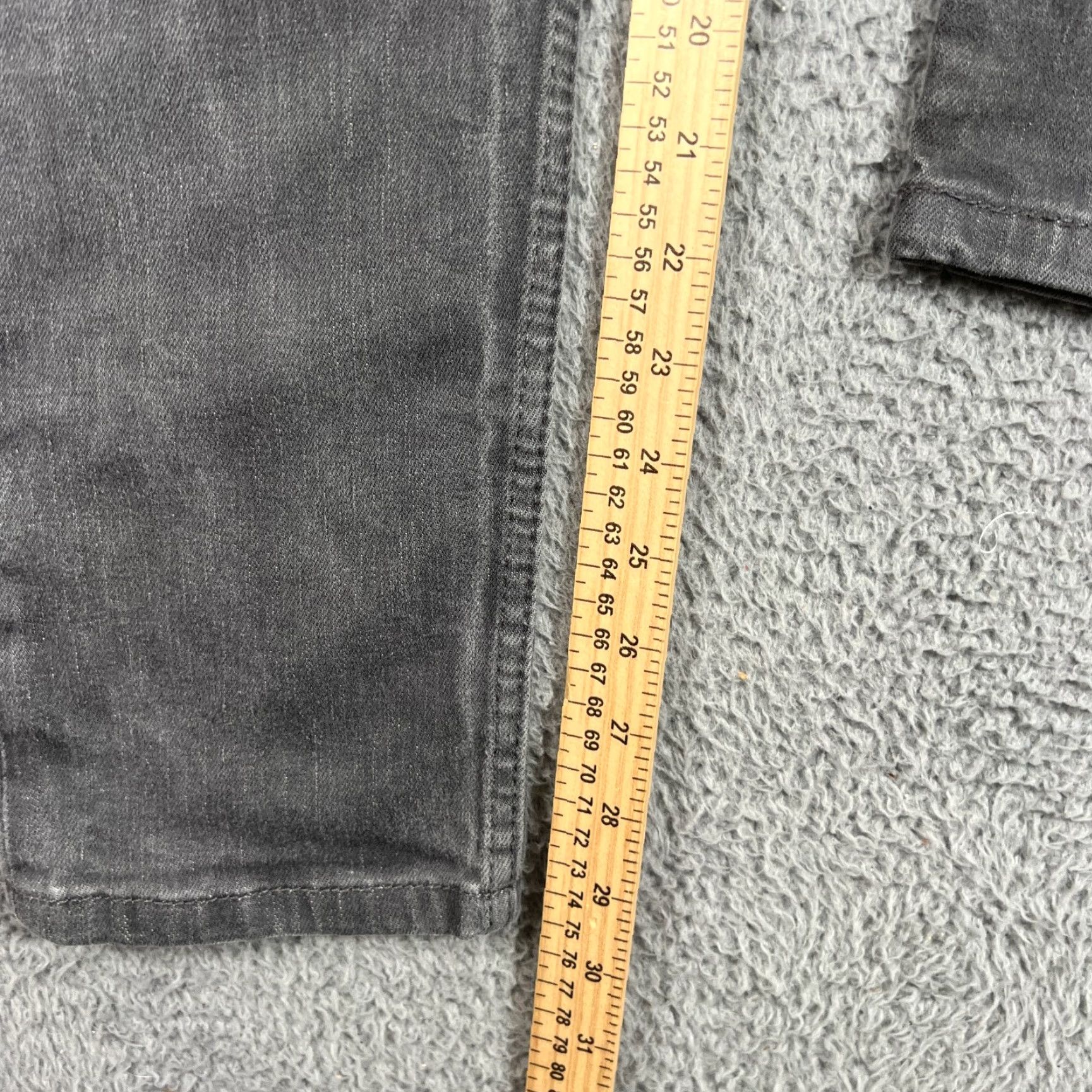 Levi's Levi's 502 Jeans Size 30x29" Black Slim Straight Stretch Men's Denim Size US 31 - 3 Thumbnail