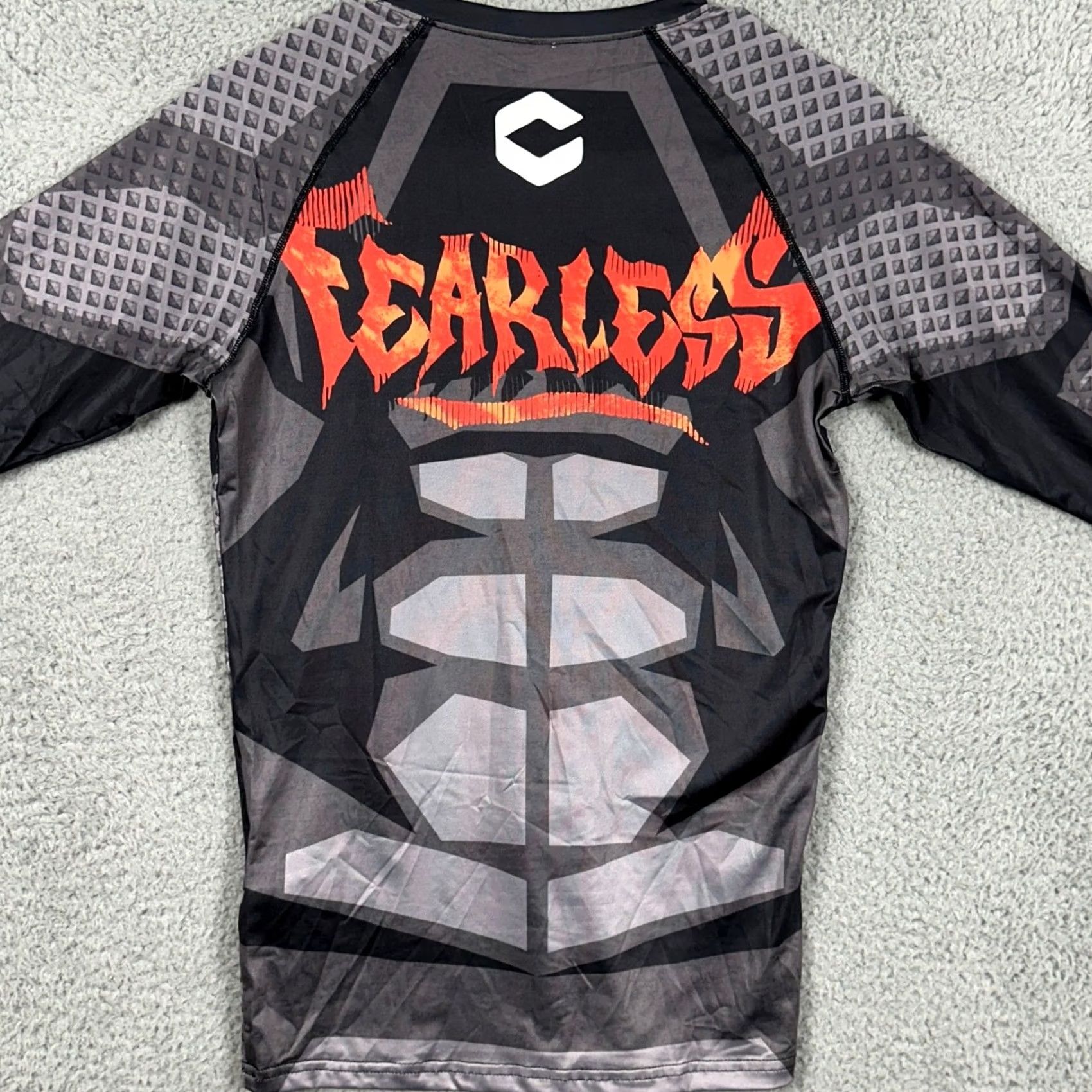 Vintage Cody Lundin Athletic Shirt Men Large Gray Tiger Rush Guard Compression Tight NEW Size US L / EU 52-54 / 3 - 3 Thumbnail