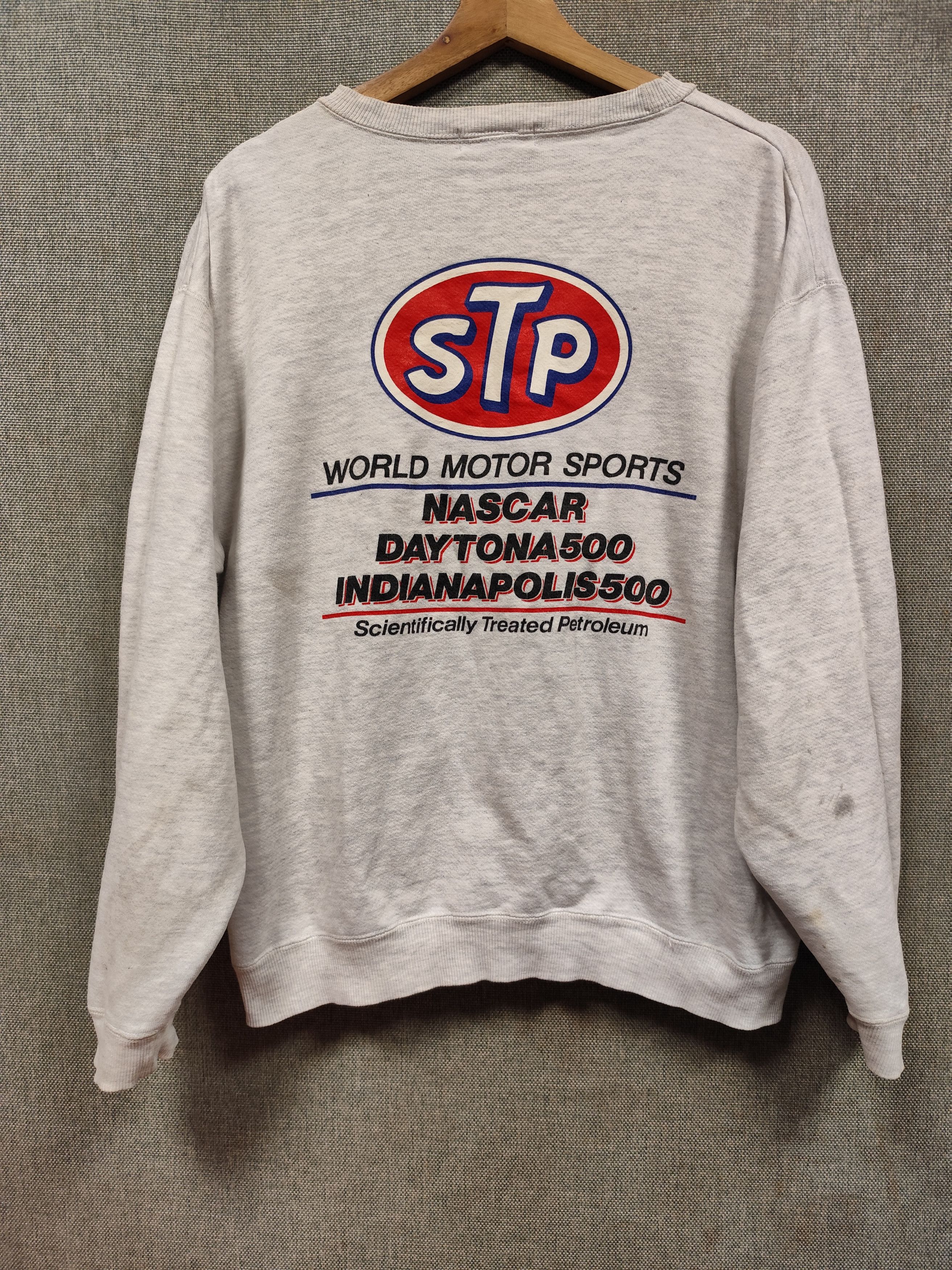 Daytona Vintage sweatshirt STP nascar daytona indianapolis Size US M / EU 48-50 / 2 - 1 Thumbnail
