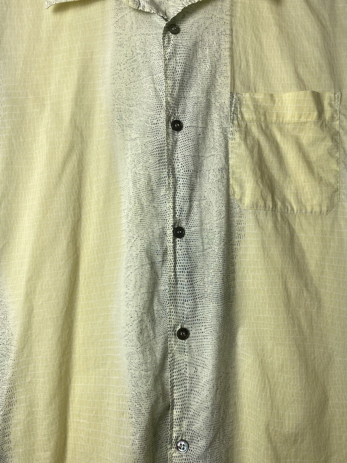 A.P.C. Archive SS2001 A.P.C snake skin printed shirt Size US S / EU 44-46 / 1 - 2 Thumbnail