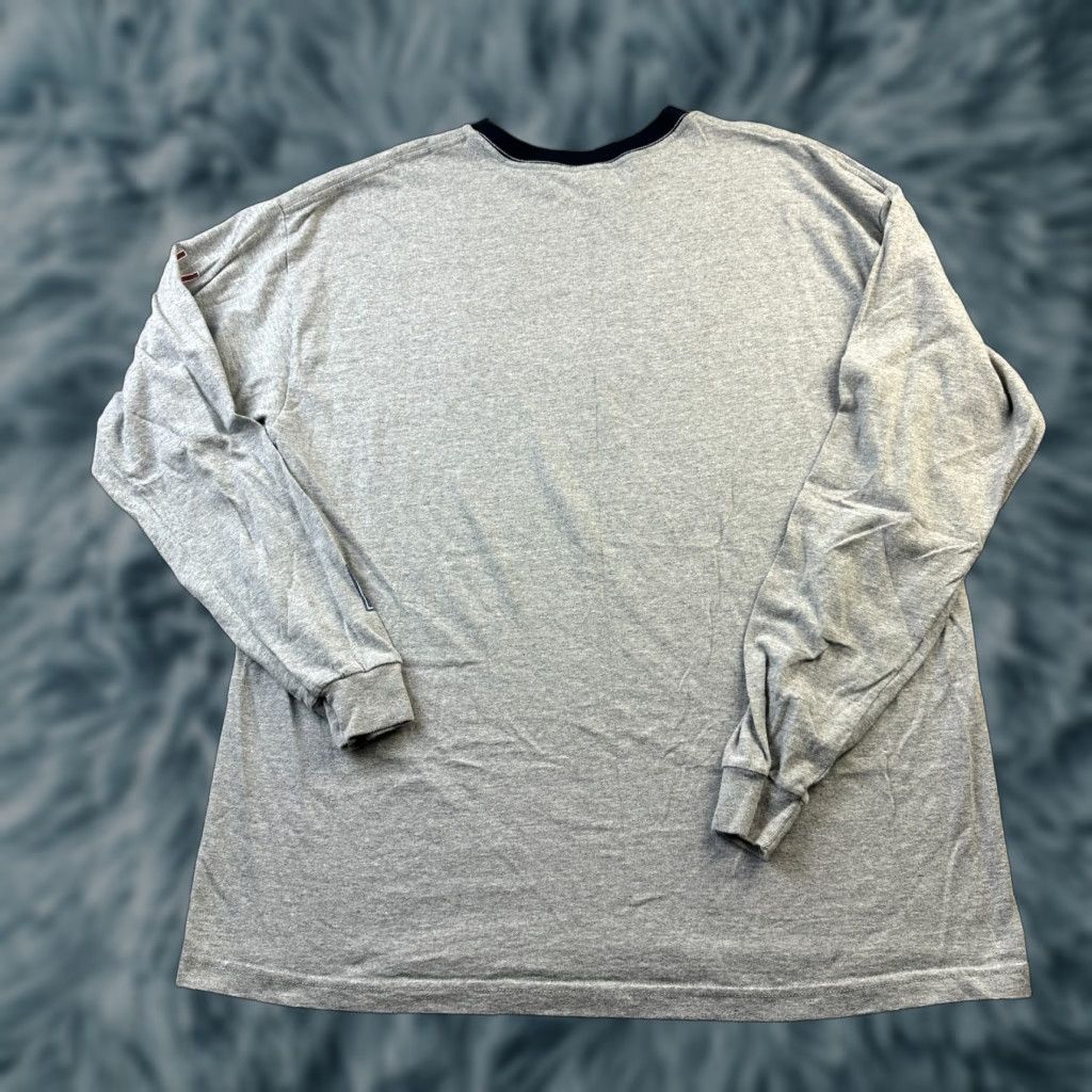 Chaps VINTAGE Chaps Ralph Lauren Shirt Mens Large Gray Logo Spellout 90s 80s Skull Size US L / EU 52-54 / 3 - 1 Thumbnail
