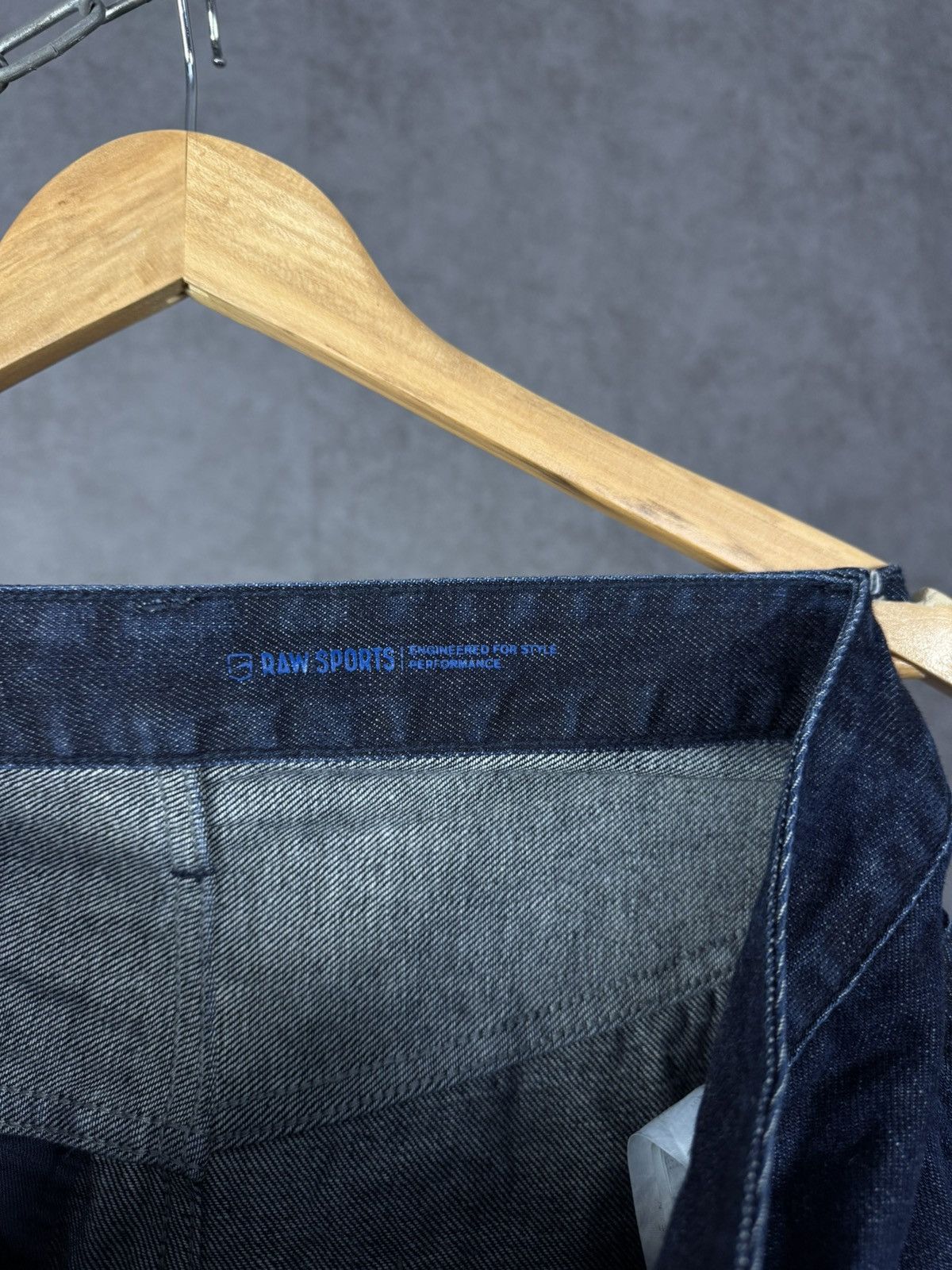 G-Star G Star Raw designer asymmetric jeans Size US 33 - 3 Thumbnail