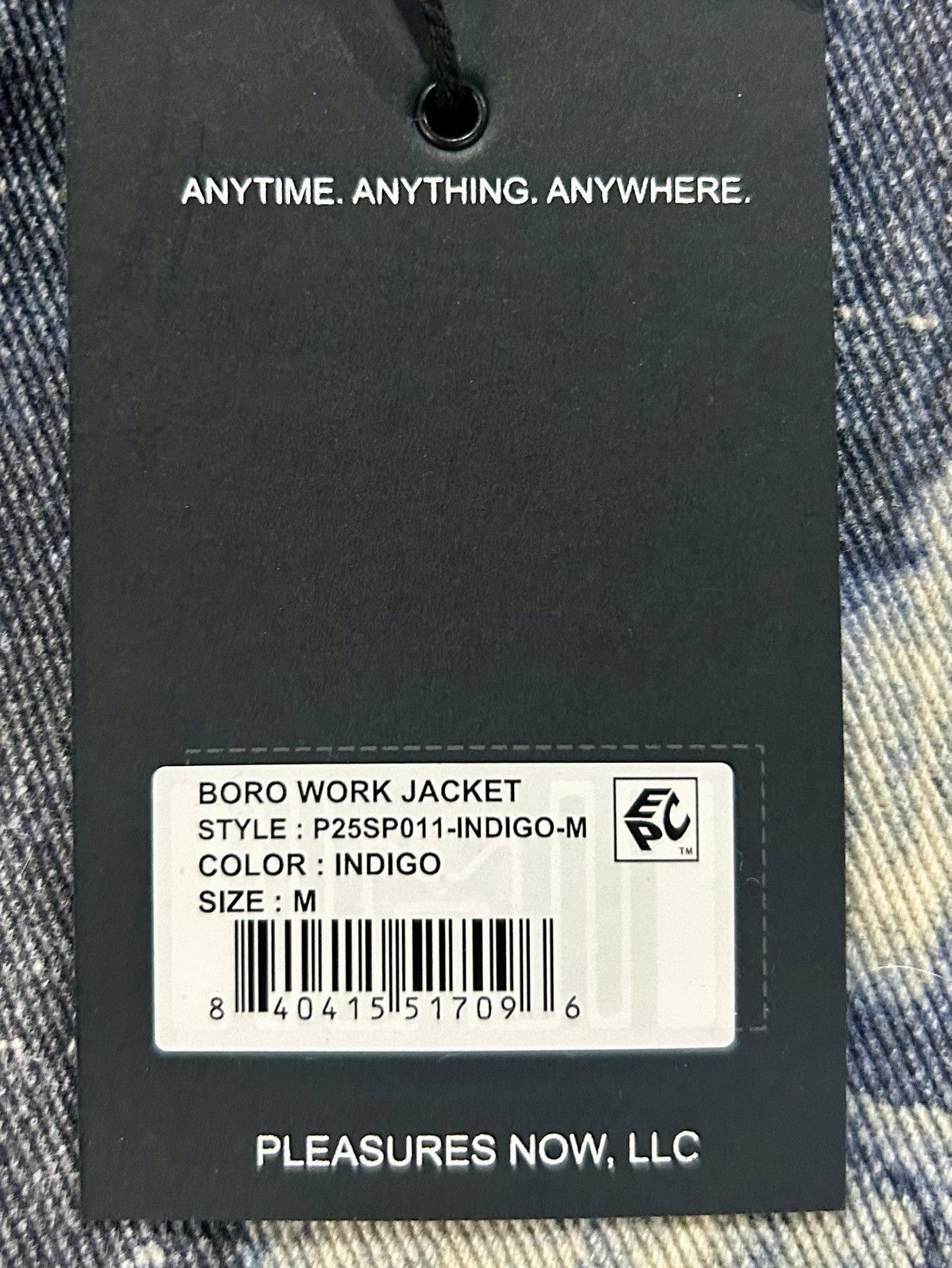 Pleasures PLEASURES Boro Work Jacket – Indigo Size US M / EU 48-50 / 2 - 17 Thumbnail