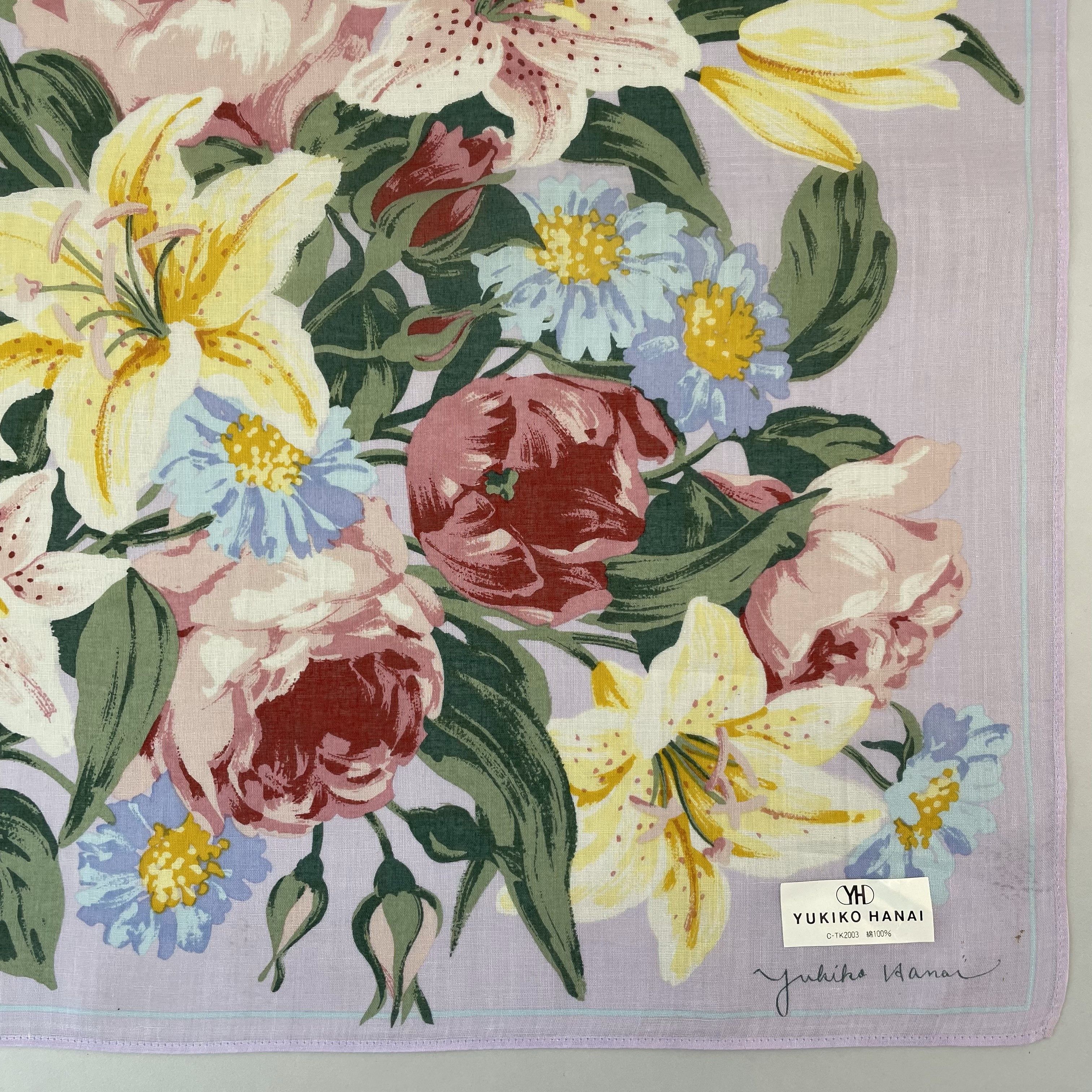 Japanese Brand Yukiko Hanai Handkerchief / Neckerchief / Bandana - 4244 Size ONE SIZE - 5 Thumbnail