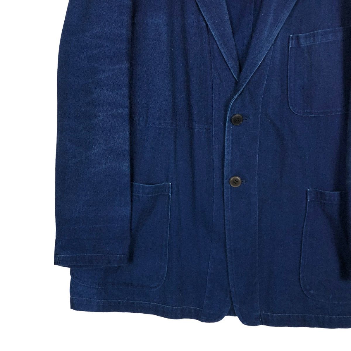 Yohji Yamamoto AUTUMN WINTER 1996 YOHJI YAMAMOTO POUR HOMME DENIM OVERSIZE Size US M / EU 48-50 / 2 - 6 Thumbnail