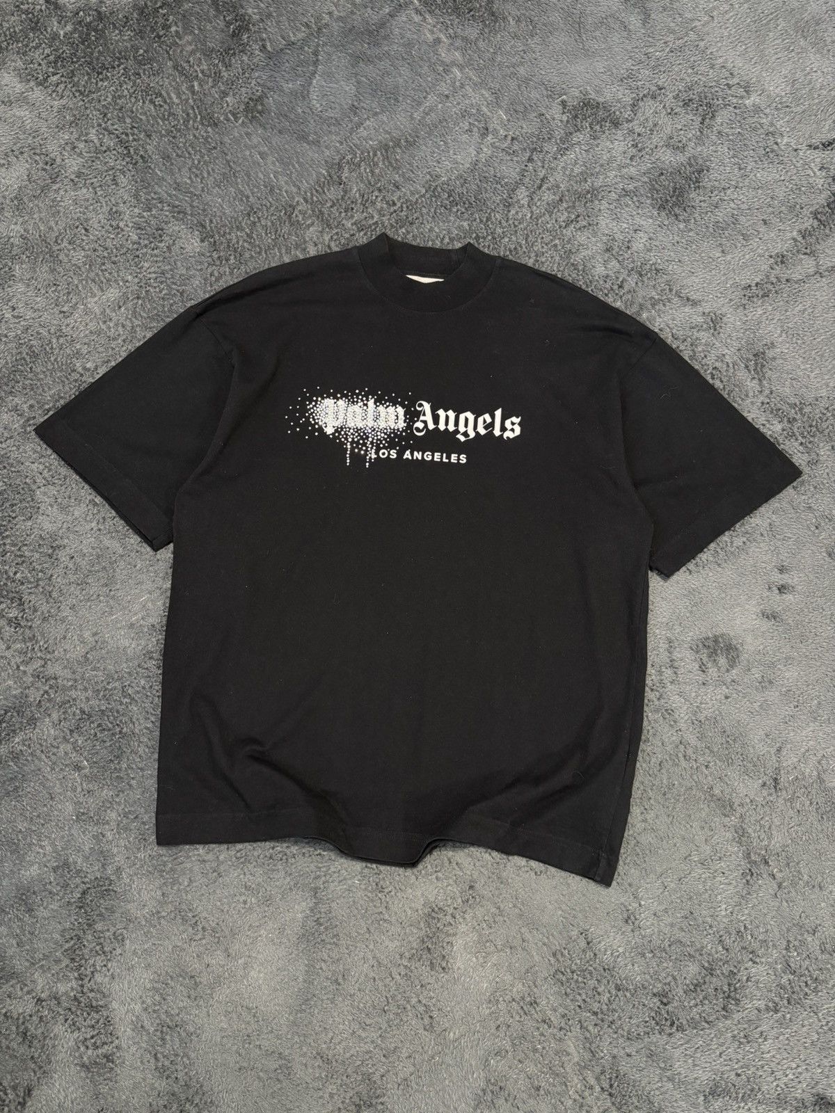 Palm Angels Palm Angels Smiley Edition Burning Head Oversized T 