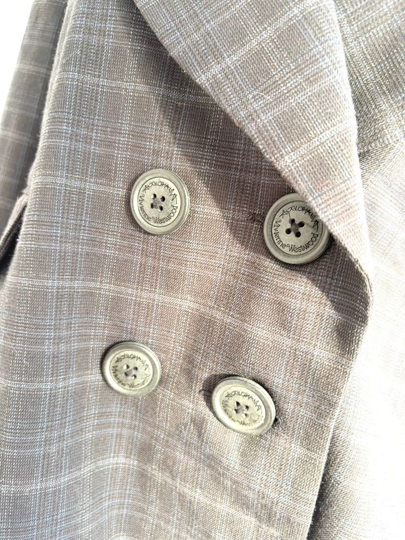 Vivienne Westwood Vivienne Westwood Grain pattern love collar double lapel s Size XS / US 0-2 / IT 36-38 - 5 Thumbnail