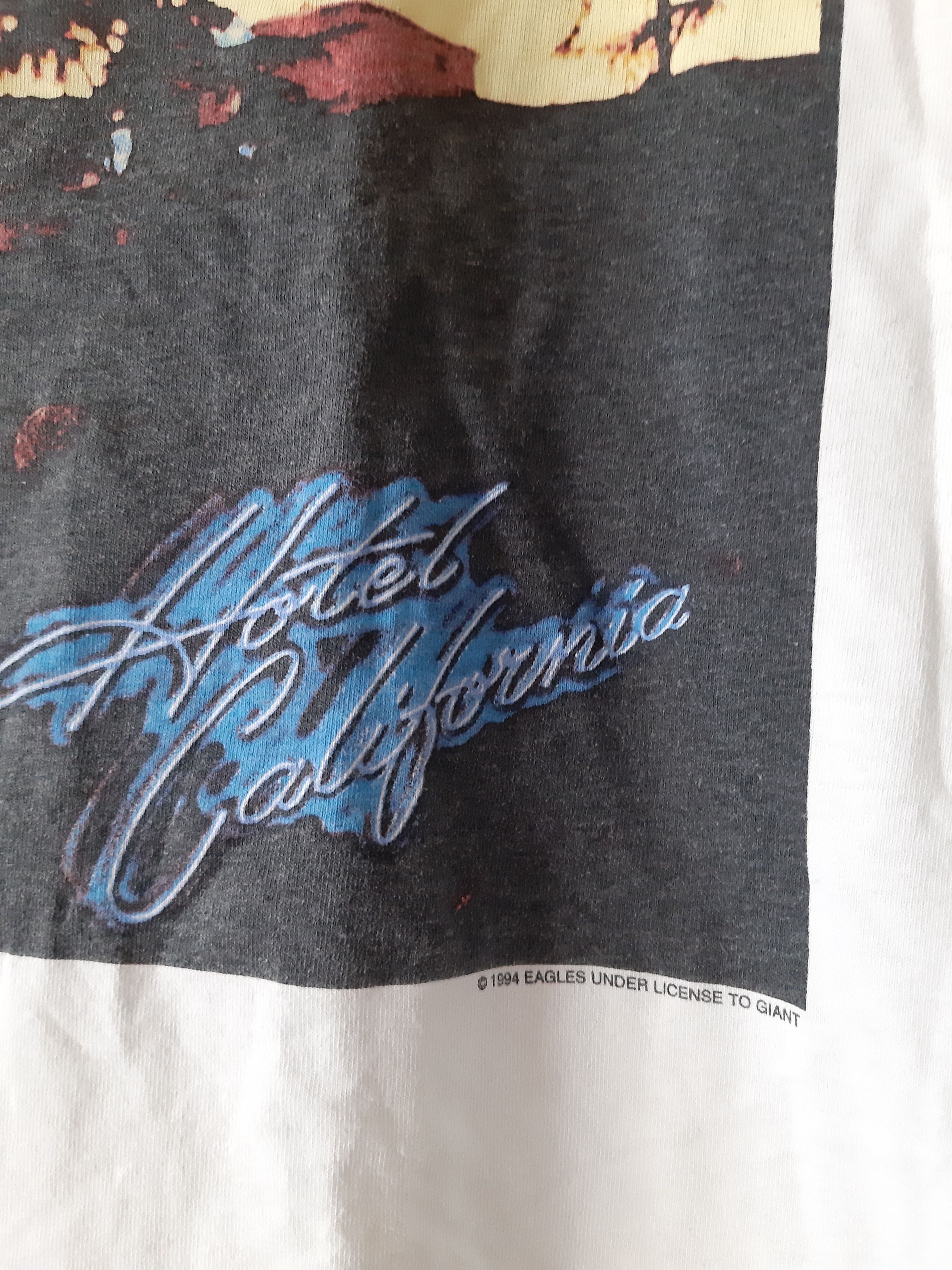 Band Tees × Vintage Vintage 1994 Eagles Hell Freezes Over Hotel California shirt Size US L / EU 52-54 / 3 - 3 Thumbnail