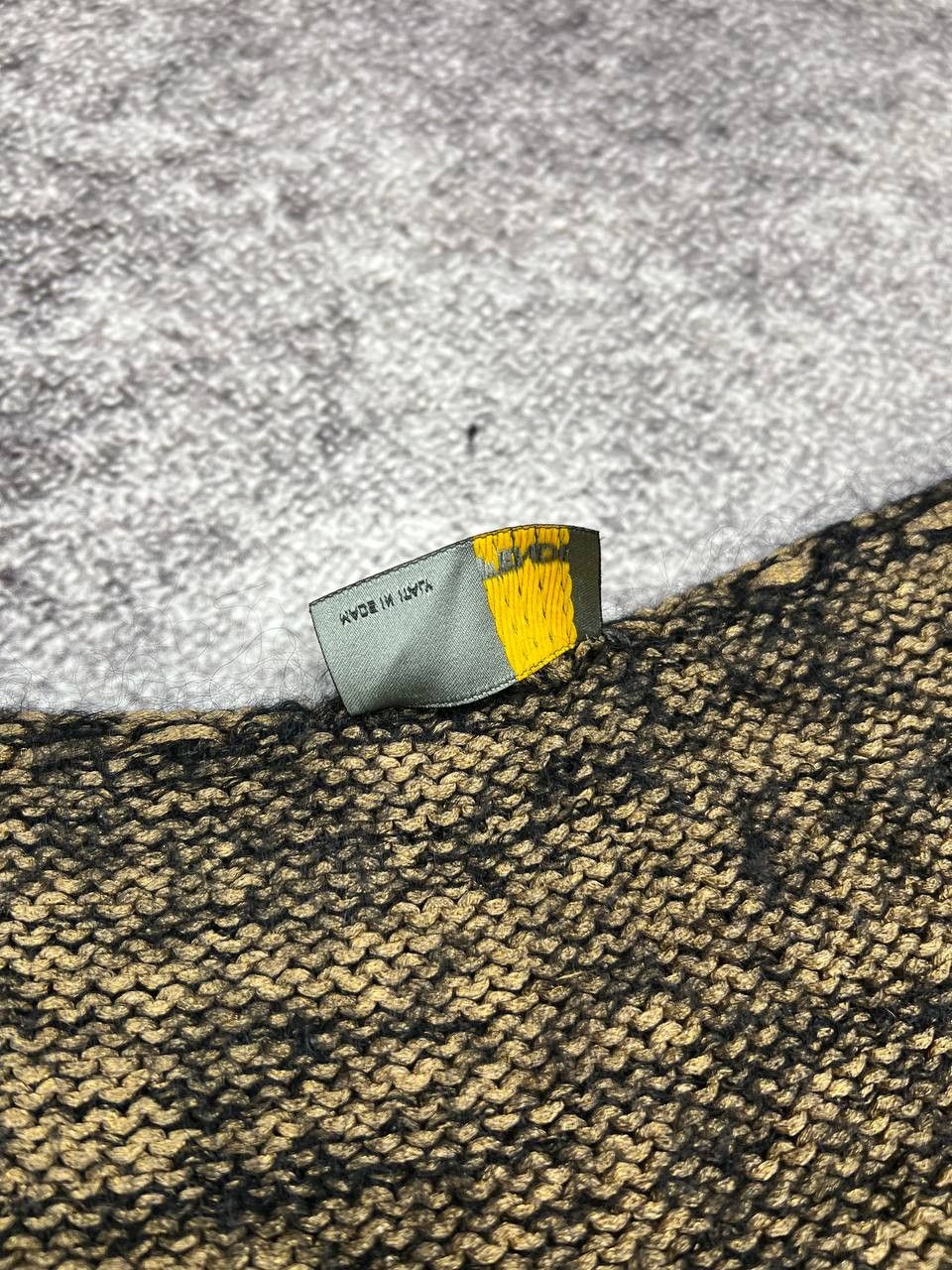Fendi Vintage Fendi Abstract Melange Knit Jumper Archive Size US M / EU 48-50 / 2 - 9 Thumbnail
