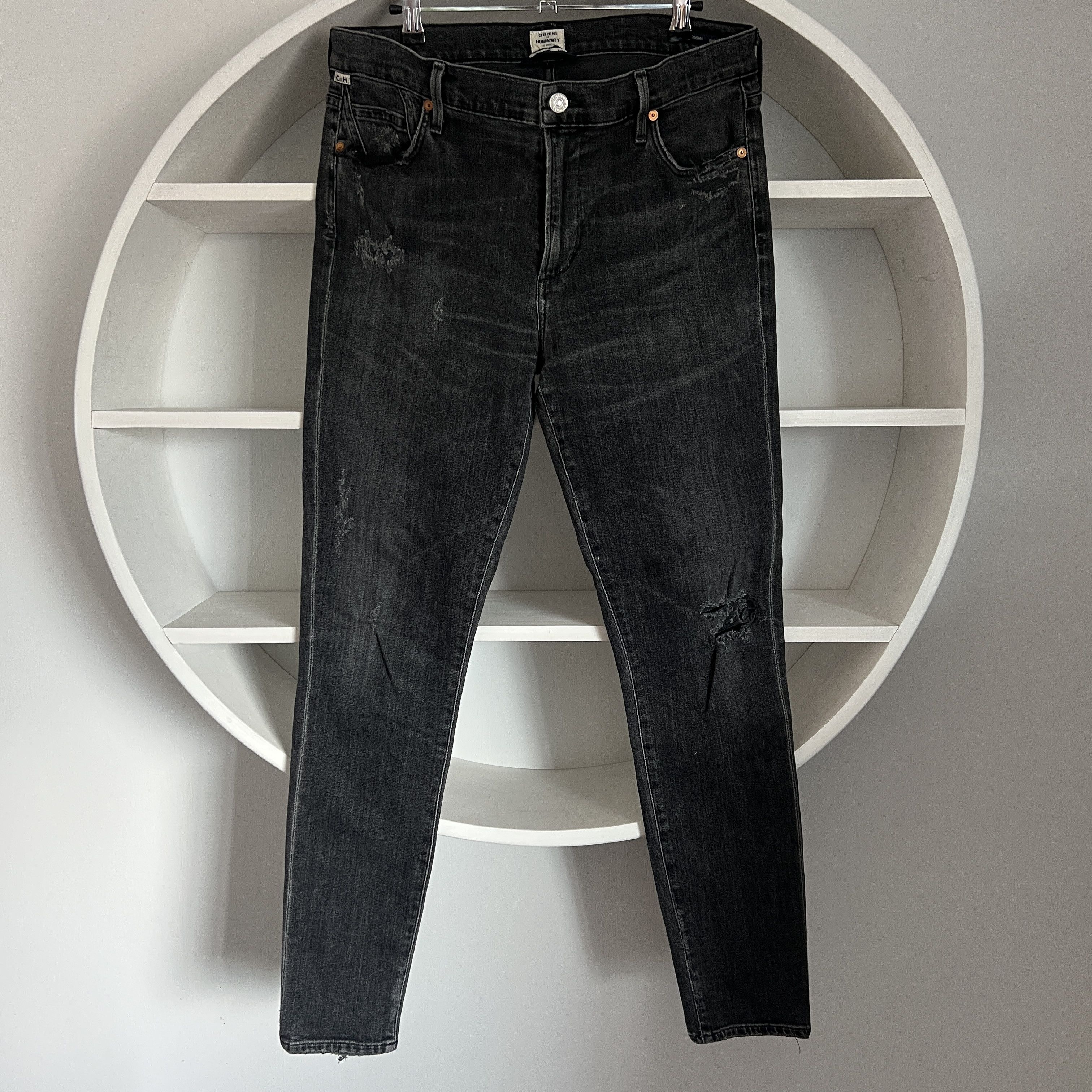 Citizens Of Humanity × Japanese Brand CITIZEN'S OF HUMANITY Rocket Skinny Dark Jeans Size 31 Size 31" - 1 Thumbnail