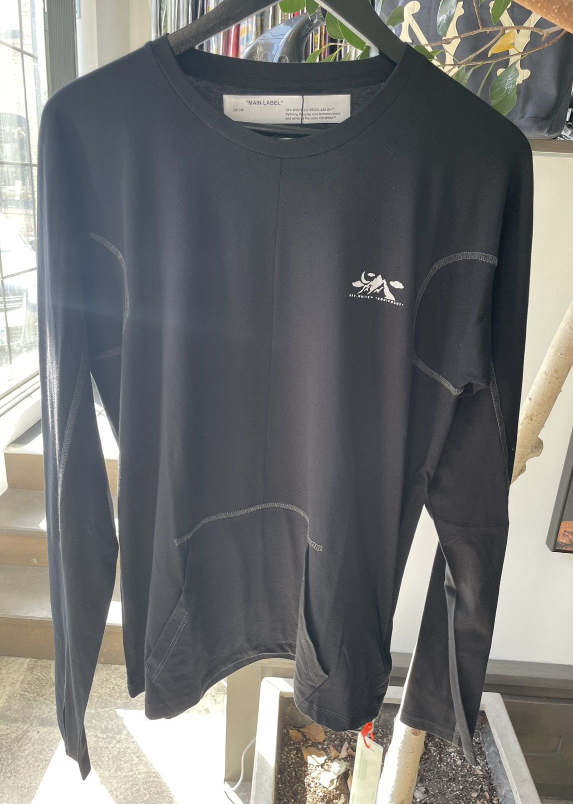 Off-White Equipment Reflective LS Tee
