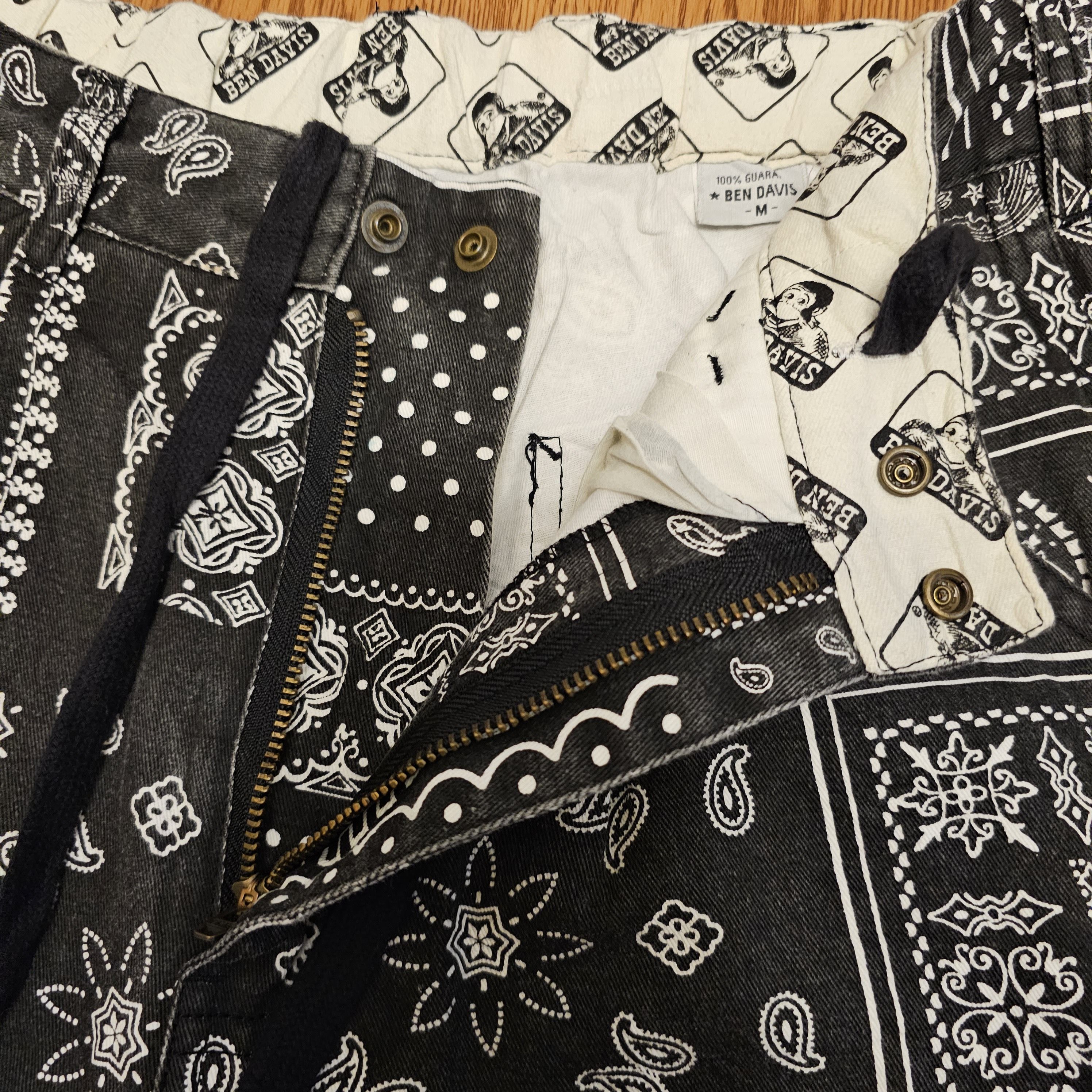 Ben Davis Vintage Y2K Ben Davis Bandana Carpenter Drawstring Pants Size US 30 / EU 46 - 5 Thumbnail