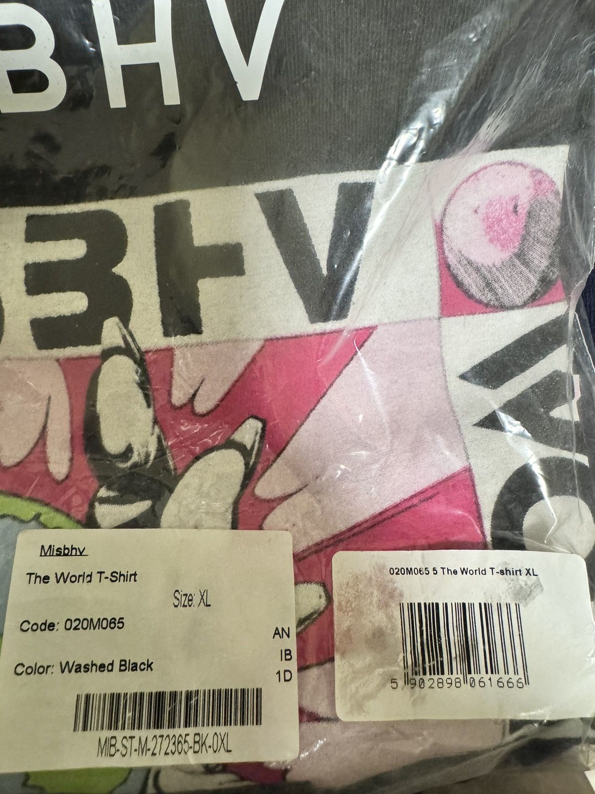 Misbhv MISBHV The World Tee Size US XL / EU 56 / 4 - 4 Thumbnail