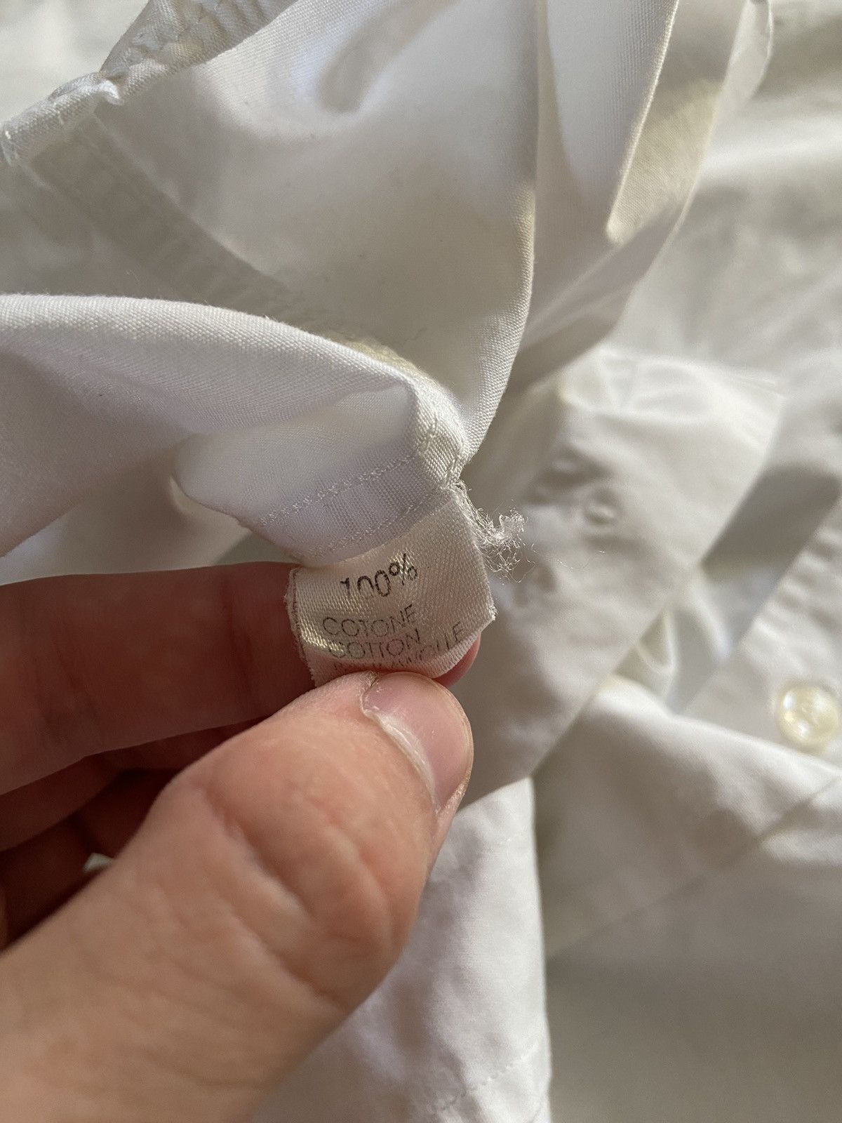Katharine Hamnett London Vintage KATHARINE HAMNETT LONDON White Button Up Shirt Size US L / EU 52-54 / 3 - 5 Thumbnail