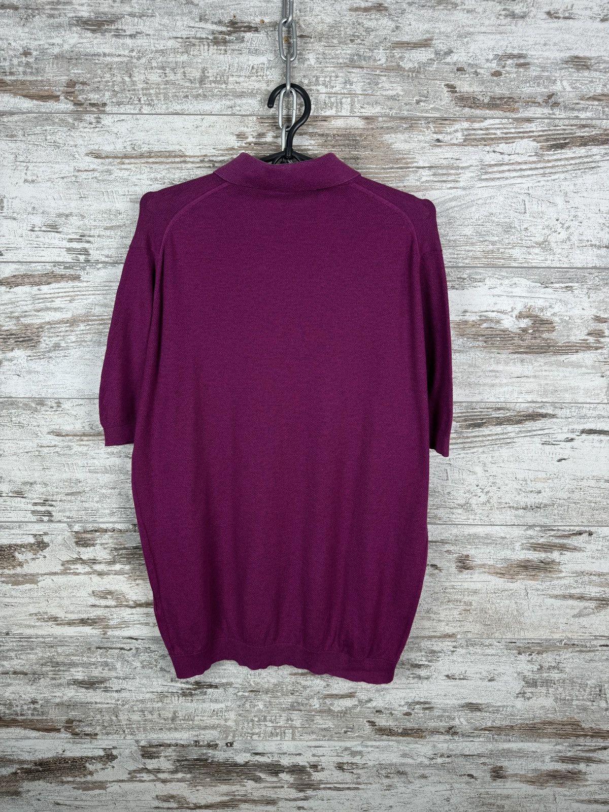 John Smedley Mens JOHN SMEDLEY SEA ISLAND COTTON polos T-shirt luxury Size US M / EU 48-50 / 2 - 9 Thumbnail