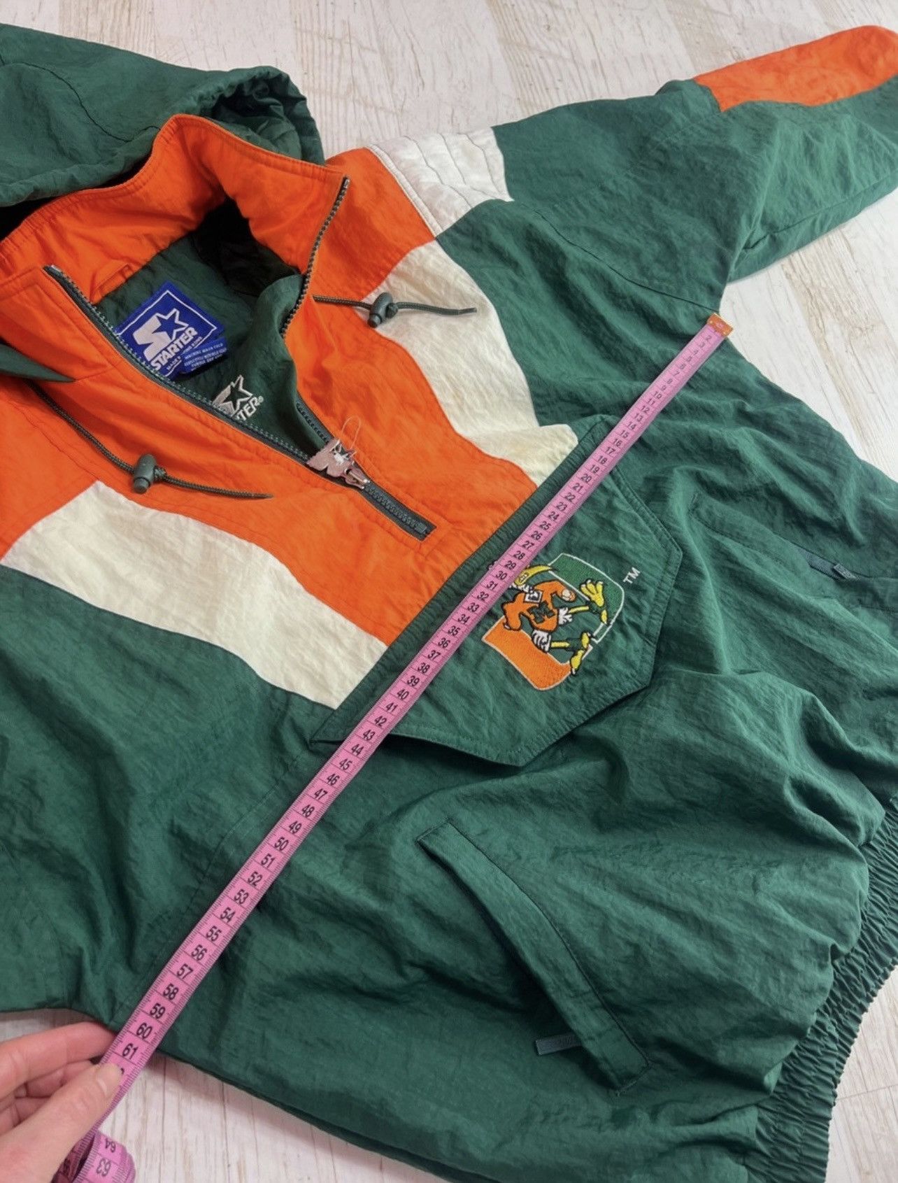 Starter Vintage Starter Miami Hurricanes Jacket – 90s – Size S Size US S / EU 44-46 / 1 - 12 Thumbnail