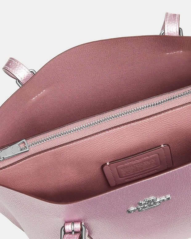 Coach NWT Coach Mollie Tote Bag 25 CX253 In metallic pink Limited Size ONE SIZE - 7 Thumbnail