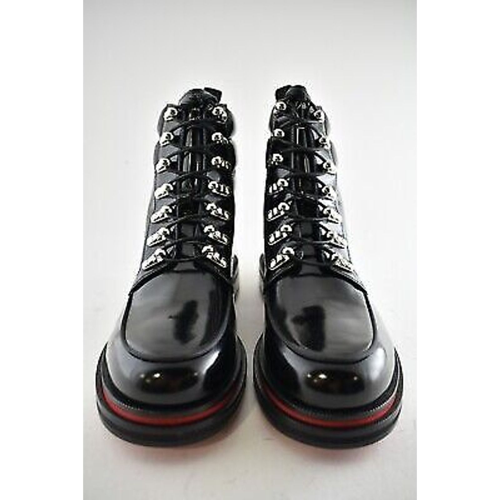 Christian Louboutin Christian Louboutin Mens Leather Combat Lace Up Boot 44 11 Size US 11 / EU 44 - 5 Thumbnail
