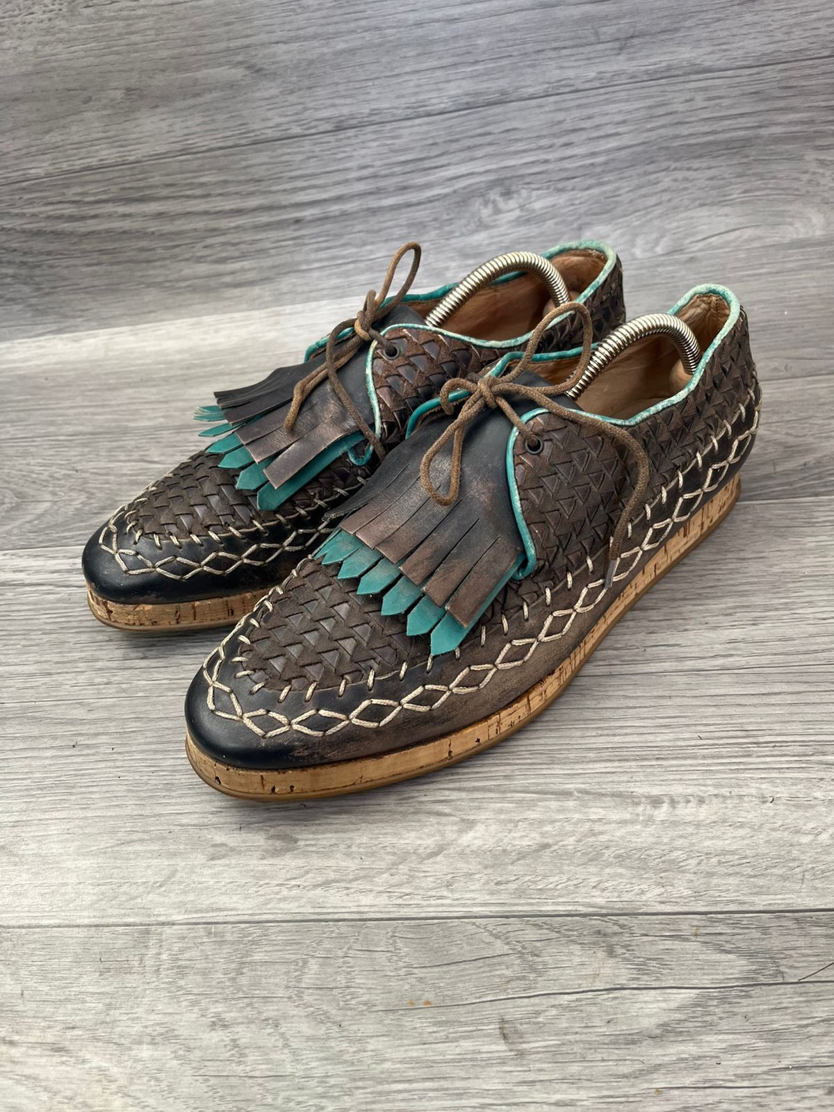 Burberry Burberry SS12 Leather Shoes Size US 8 / EU 41 - 1 Thumbnail