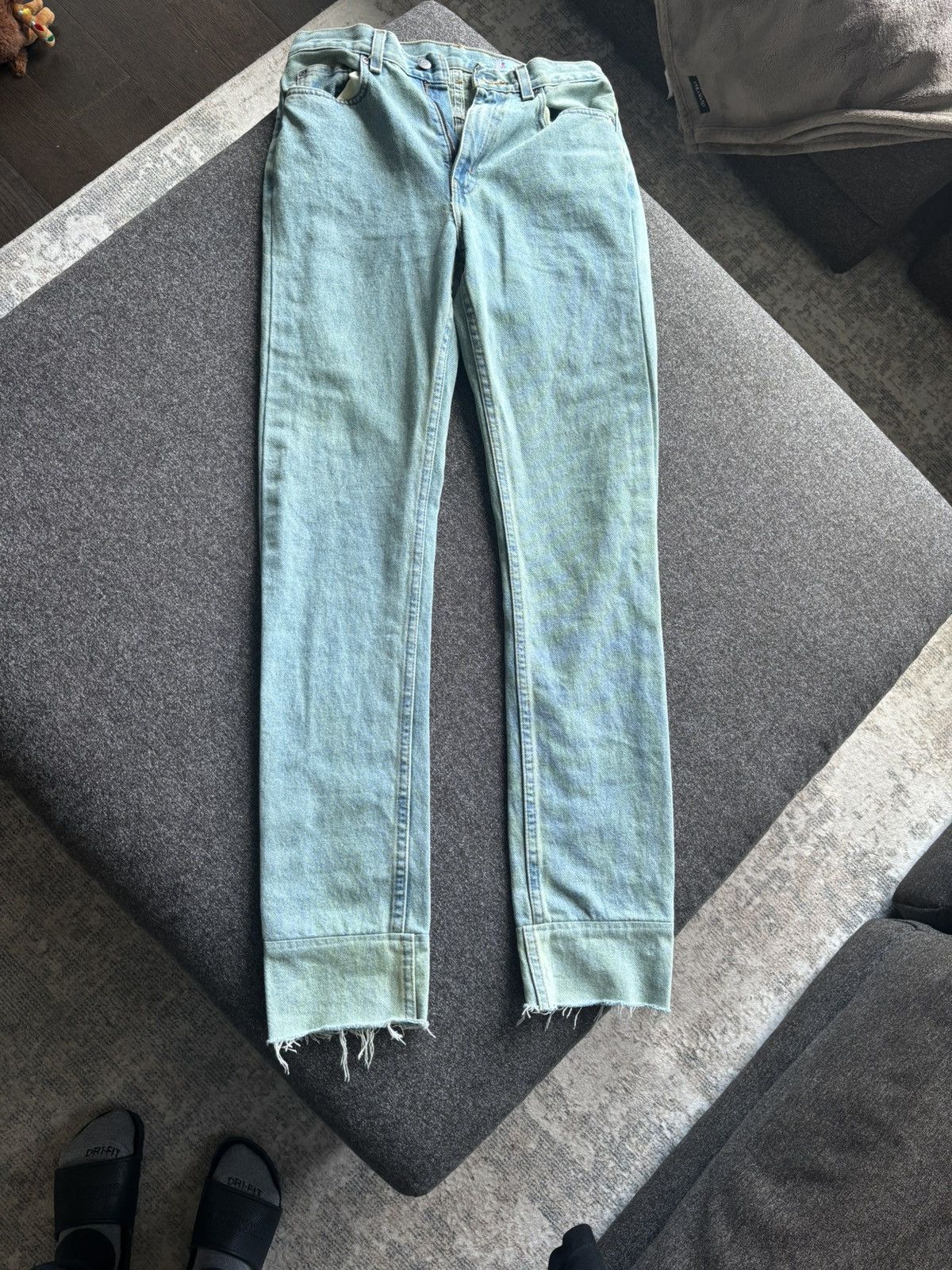 Vale Vale Forever/ValeLives Stacked Denim Jeans Size US 29 - 2 Thumbnail