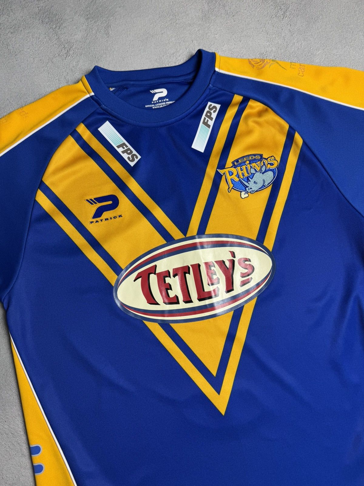 Vintage Leeds Rhinos 2006 Home Rugby Shirt Jersey Patrick Size US L / EU 52-54 / 3 - 3 Thumbnail