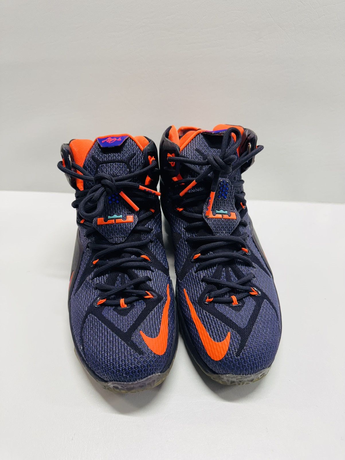 Nike Nike LeBron 12 Instinct Cave Purple Size US 9.5 / EU 42-43 - 4 Thumbnail