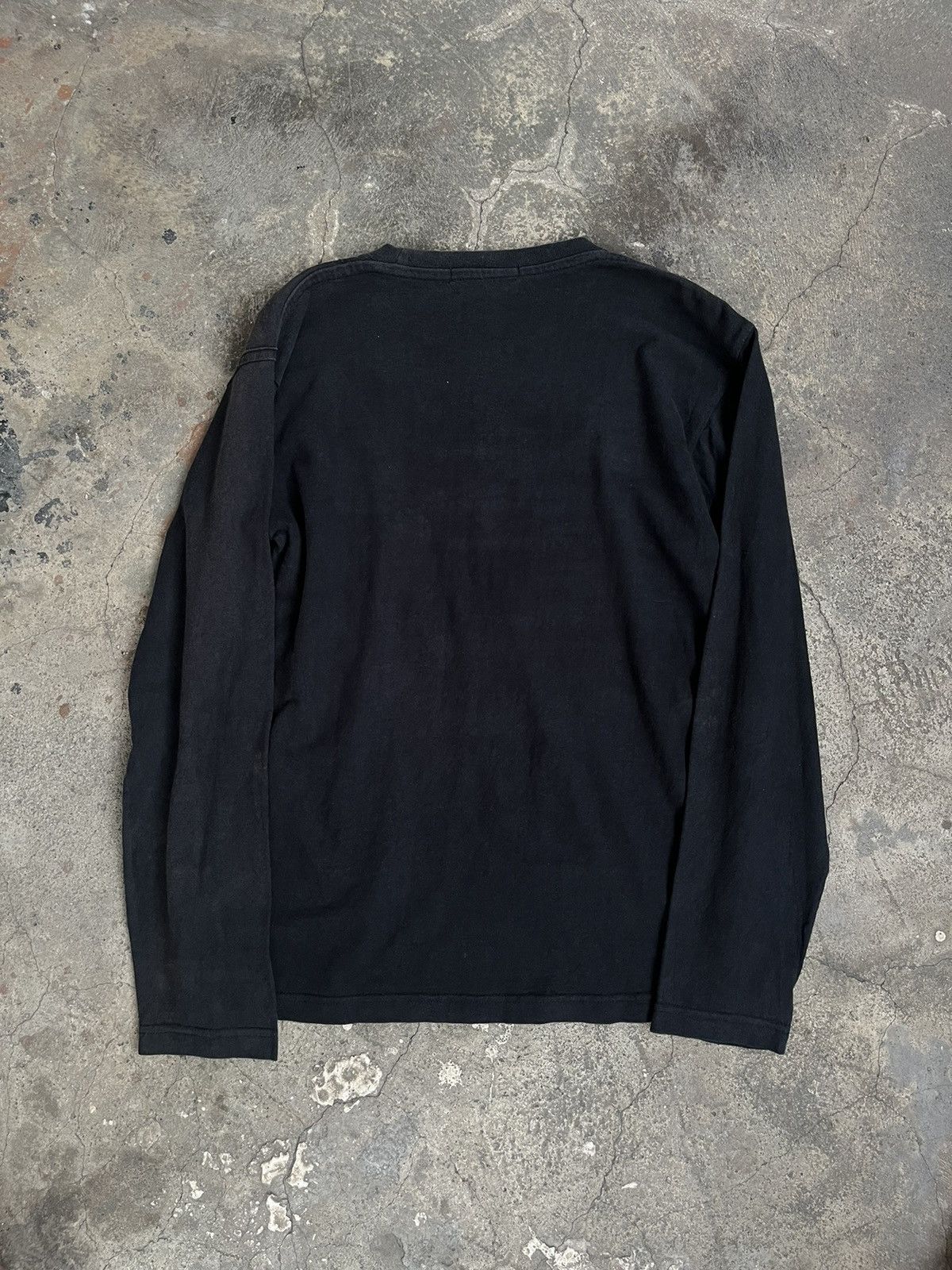 14th Addiction × KMRii × Yasuyuki Ishii JAPANESE POEM SCRATCHY BOX CUT LONG SLEEVE GOTHIC PUNK STYLE Size US M / EU 48-50 / 2 - 6 Thumbnail
