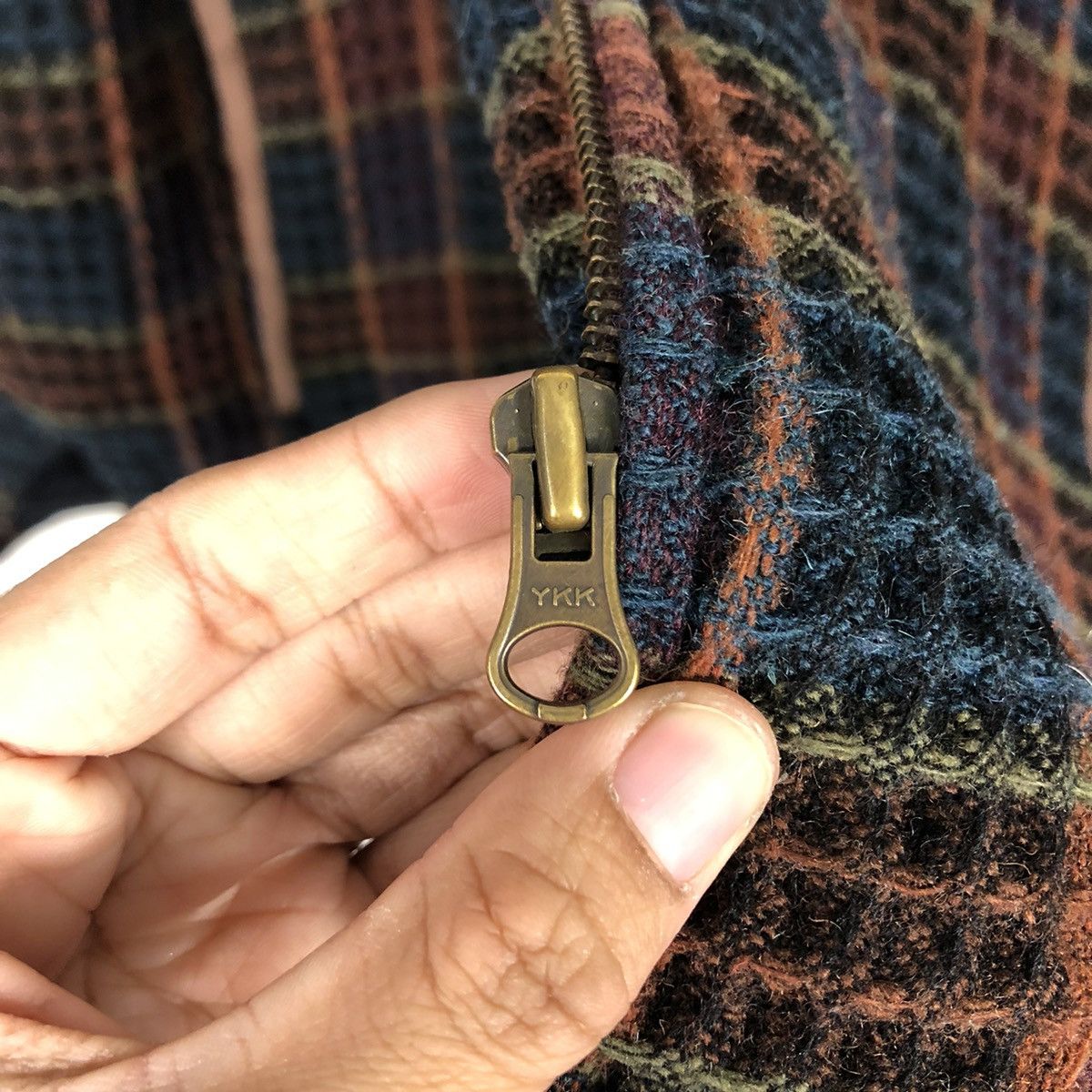 Japanese Brand 📌Vintage Wool Work Jacket Renown Tartan Design Issey Miyake Size US M / EU 48-50 / 2 - 17 Thumbnail