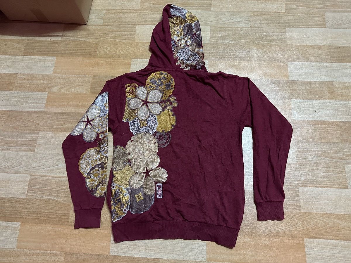 Last drop🔥Rare Sukajan Flowers Hoodie Ed Hardy Style
