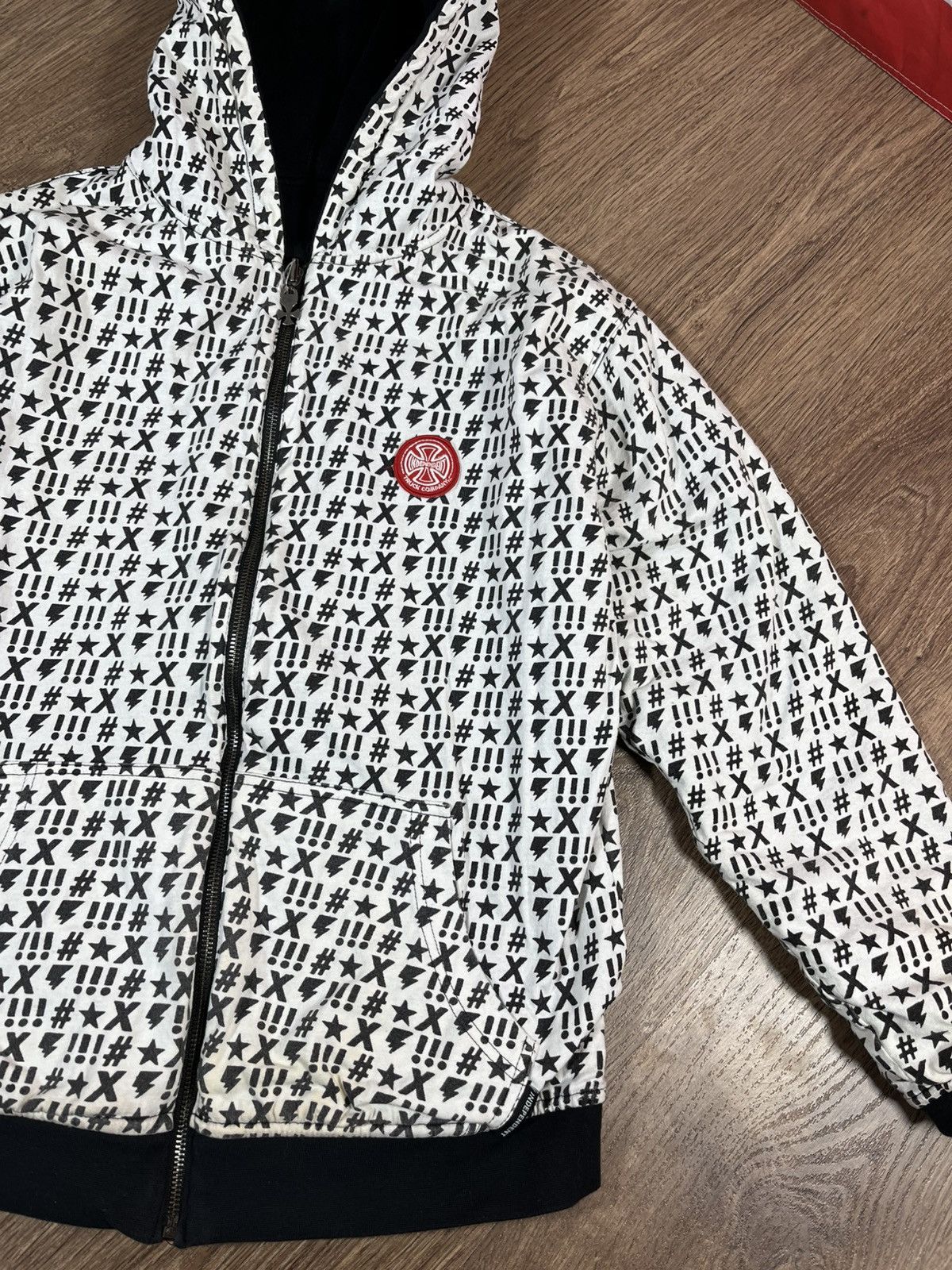Independent Truck Co. Y2K Reversible Zip-Up Hoodie Independent Logo Graphic Print Size US S / EU 44-46 / 1 - 13 Thumbnail