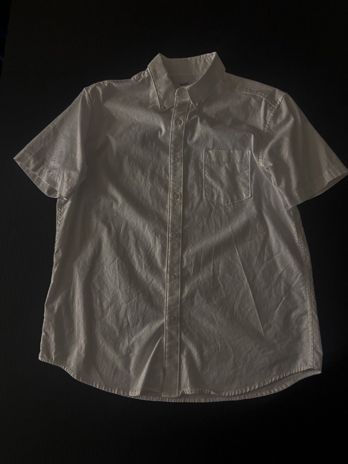 Other × Vintage White Casual Button Down Shirt With Anime Graphic Design Size US L / EU 52-54 / 3 - 2 Thumbnail