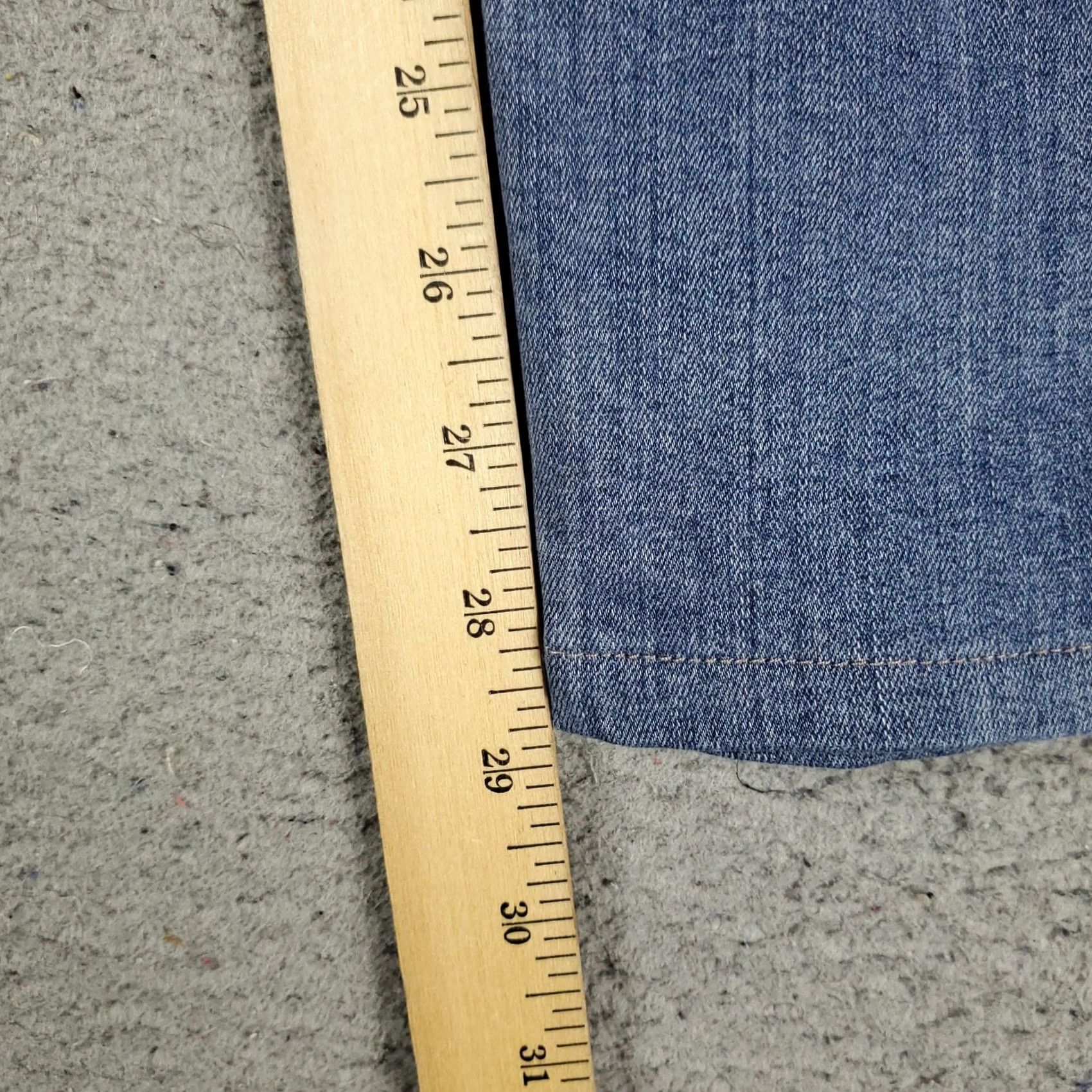 Paige Paige Jeans Mens 31x29 Blue Croft Slim Skinny Denim Pants Slim Straight 5-Pocket Logo Regular Waist Blue Mens Jeans Size US 31 - 5 Thumbnail