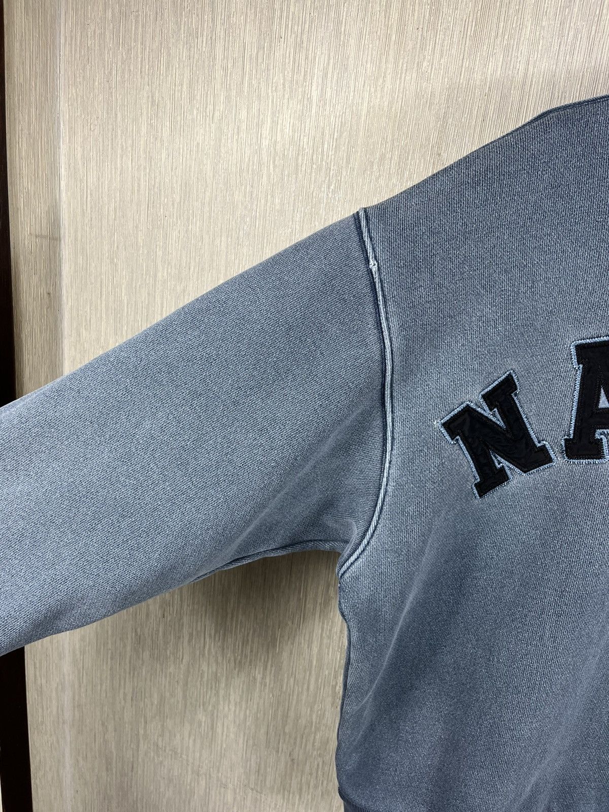 Japanese Brand × Nautica Nautica.jp distressed washed boxy heavy sweatshirt crewneck Size US S / EU 44-46 / 1 - 12 Thumbnail