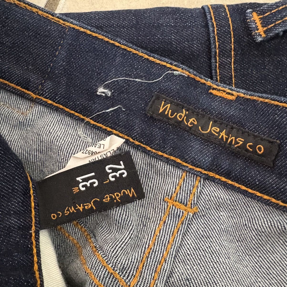 Nudie Jeans Nudie Jeans Lean Dean Blue Denim Jeans Size 31/32 Size US 31 - 5 Thumbnail