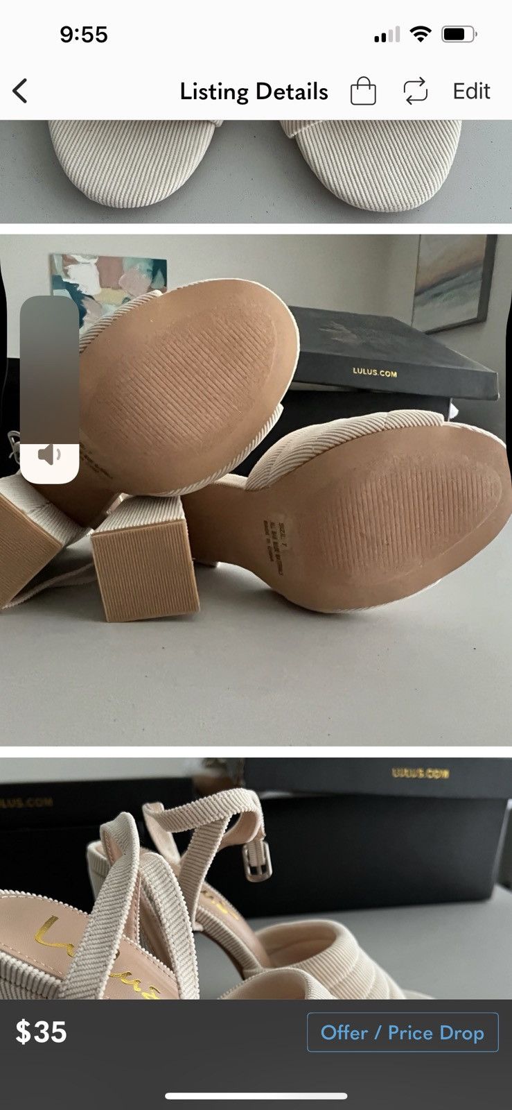 Lulus Lulus sandals Size US 7 / IT 37 - 4 Thumbnail