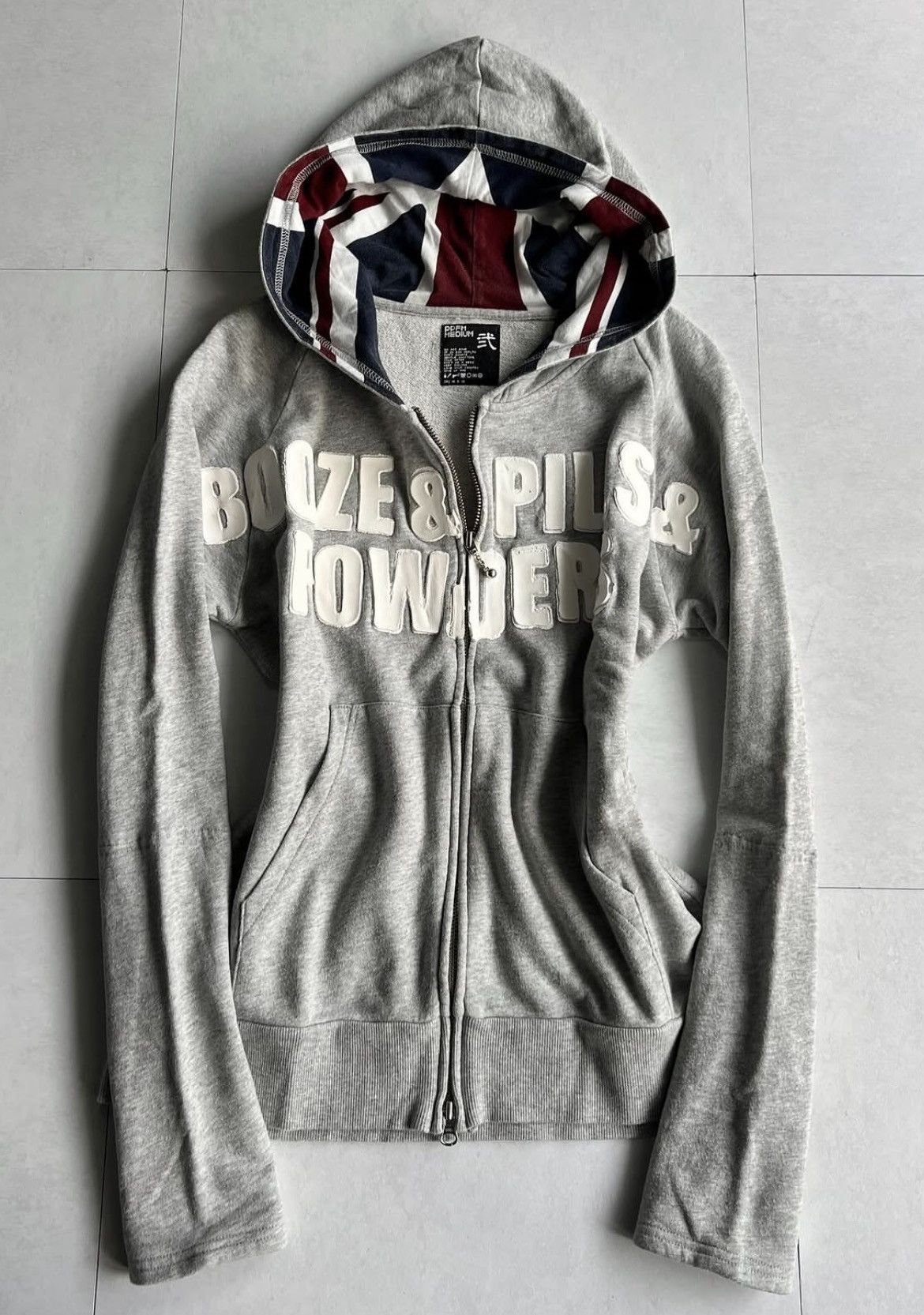 PPFM "PPFM" 3D Graphic Zip Hoodie Size US M / EU 48-50 / 2 - 1 Thumbnail