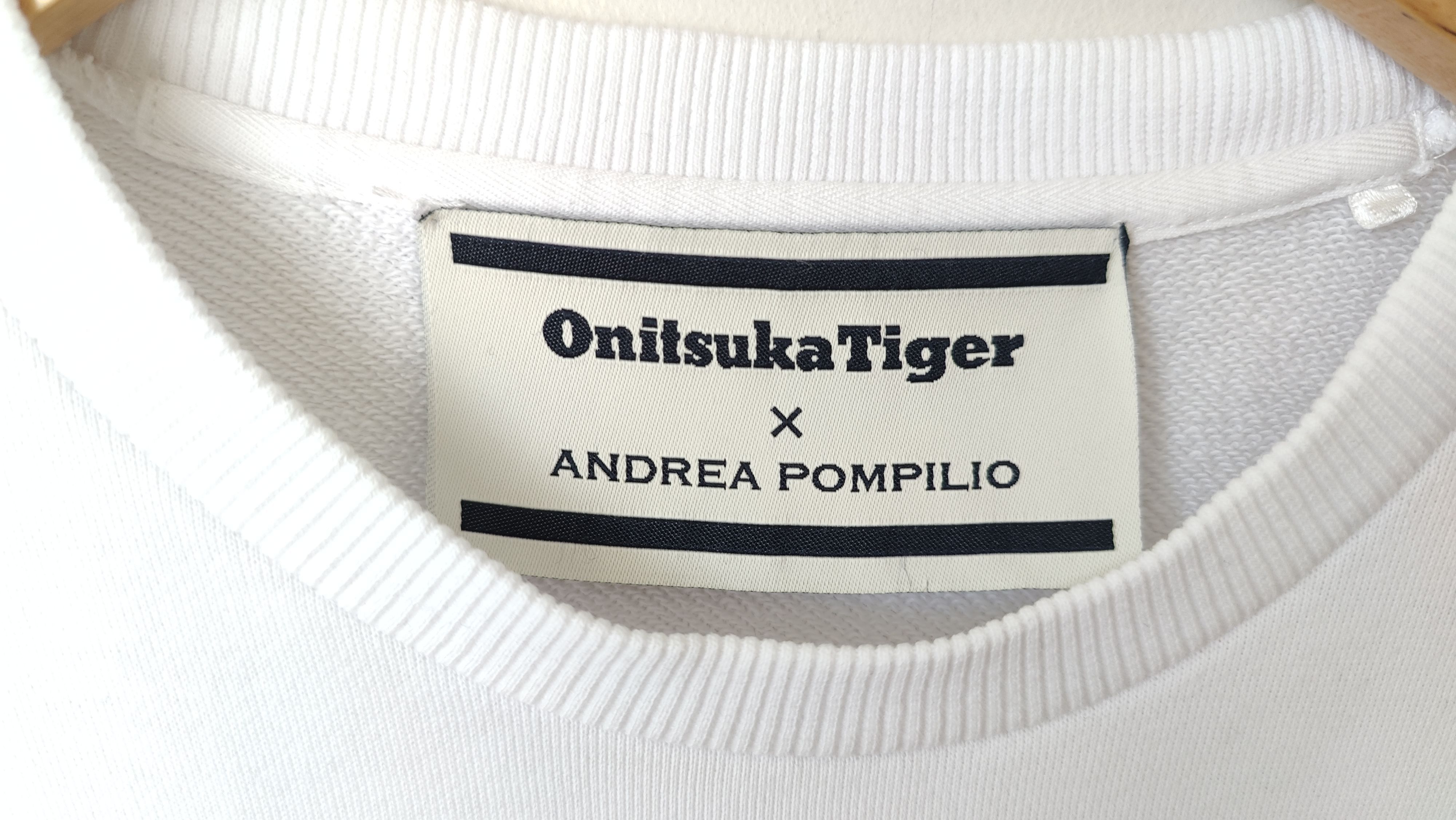 Andrea Pompilio Onitsuka Tiger Tokyo x Andrea Pompilio Big Logo Sweatshirt Size US L / EU 52-54 / 3 - 4 Thumbnail