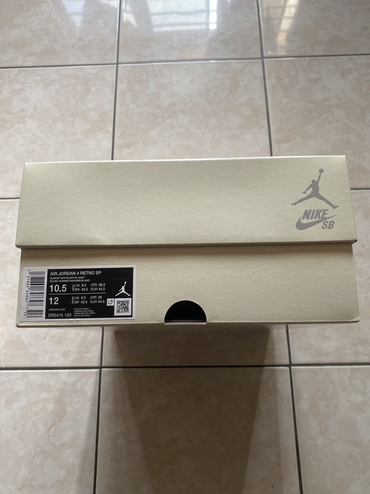 Jordan Brand × Nike Nike SB x Air Jordan 4 Retro SP 'Navy' Size US 10.5 / EU 43-44 - 7 Thumbnail