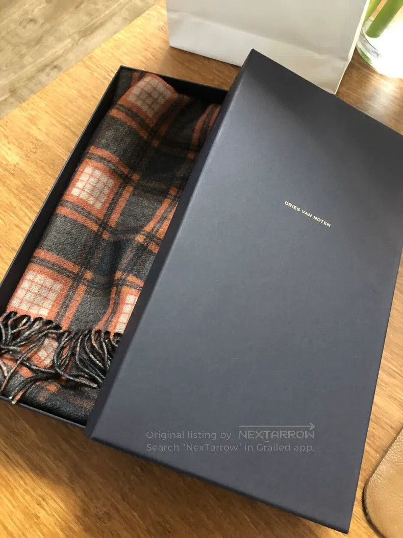 Dries Van Noten Dries Van Noten Wool Scarf Size ONE SIZE - 3 Thumbnail